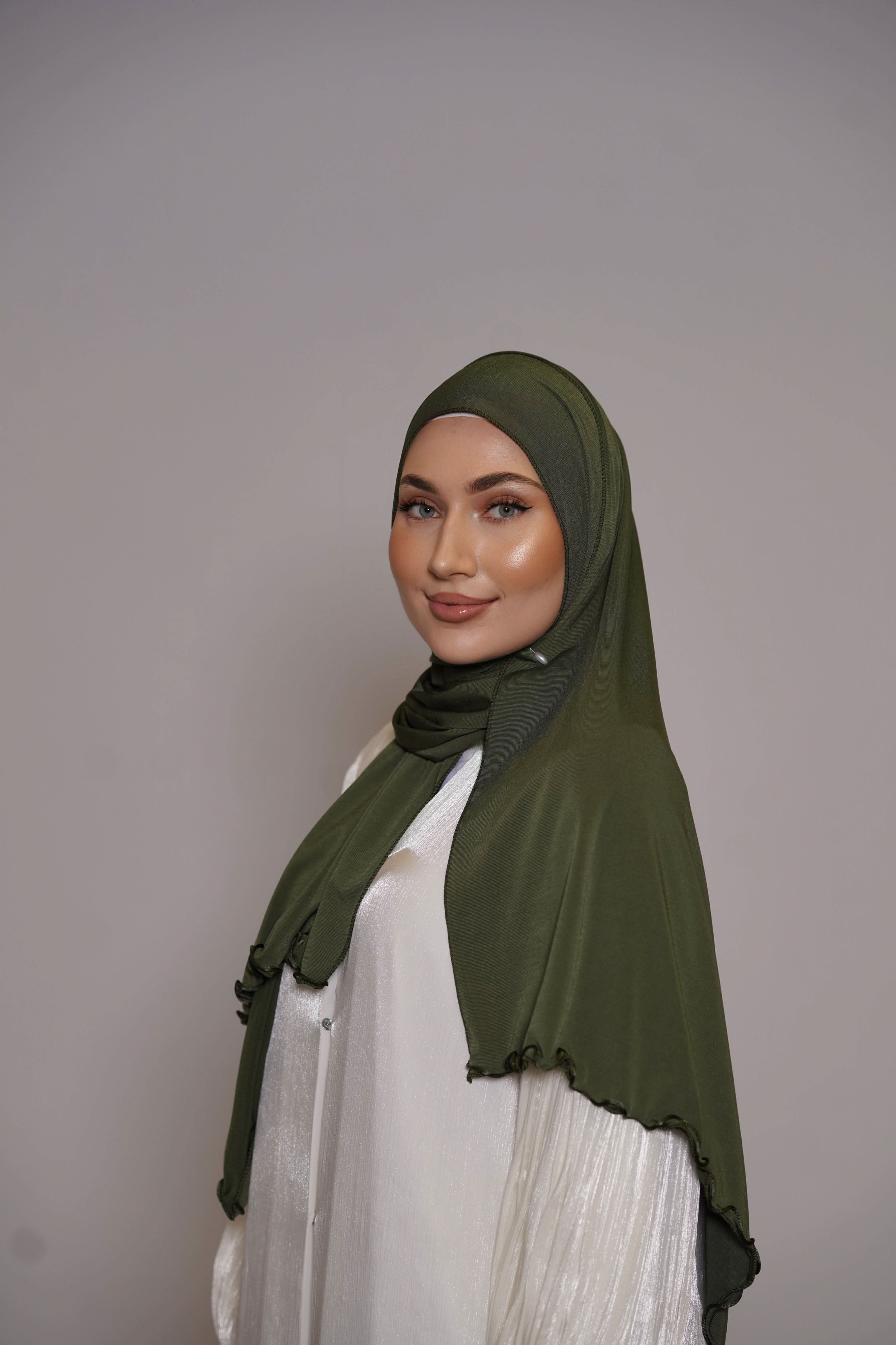 Premium Jersey Line - army green - Losyana.Shop