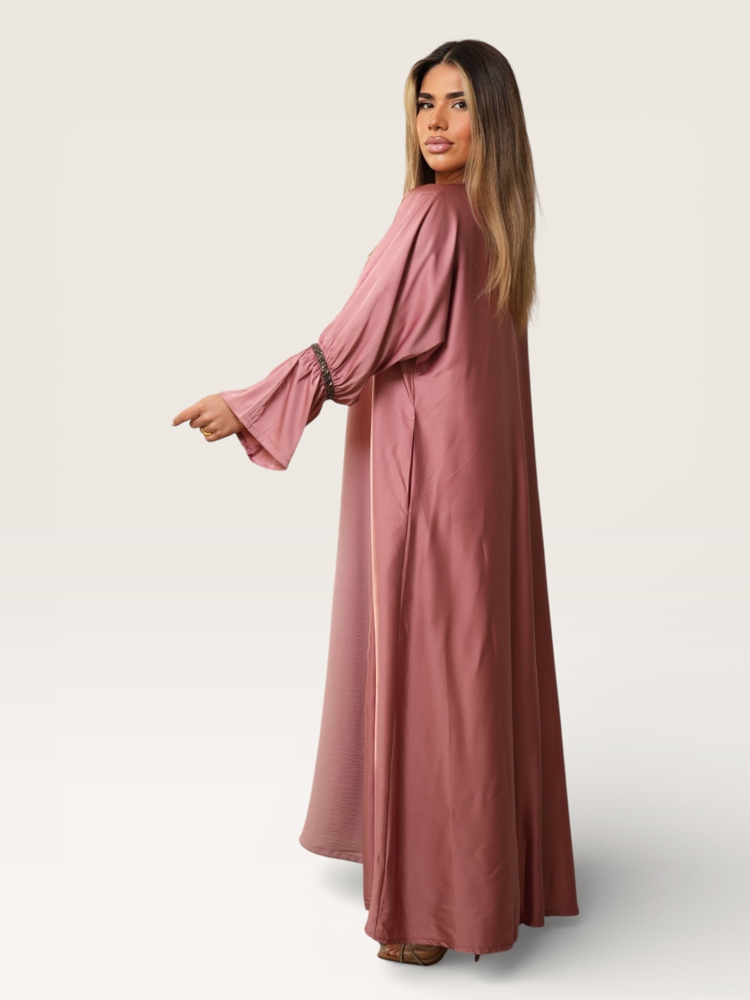 Satin Set - Pink - Losyana.Shop