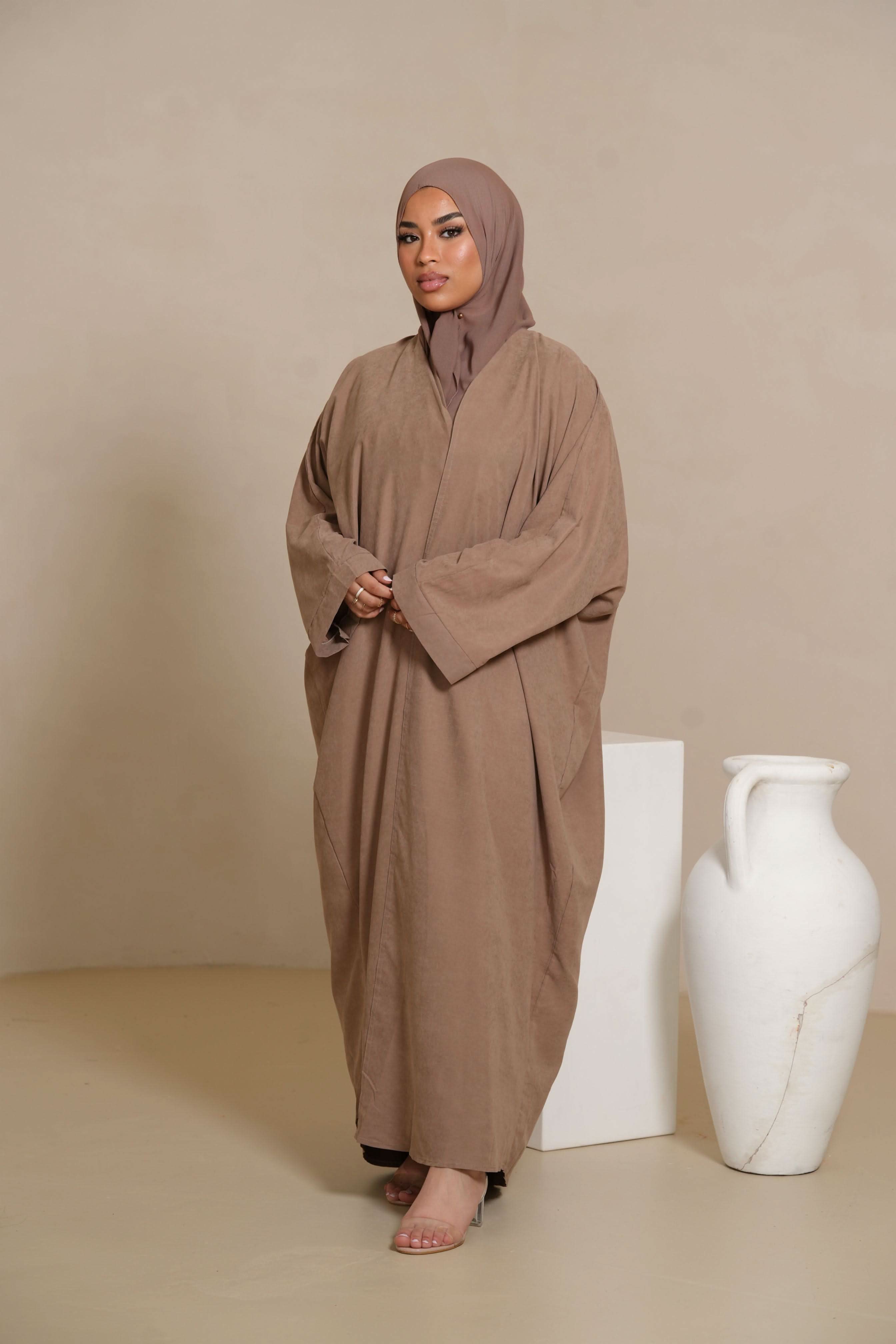 Suede kimono - Sand - Losyana.Shop