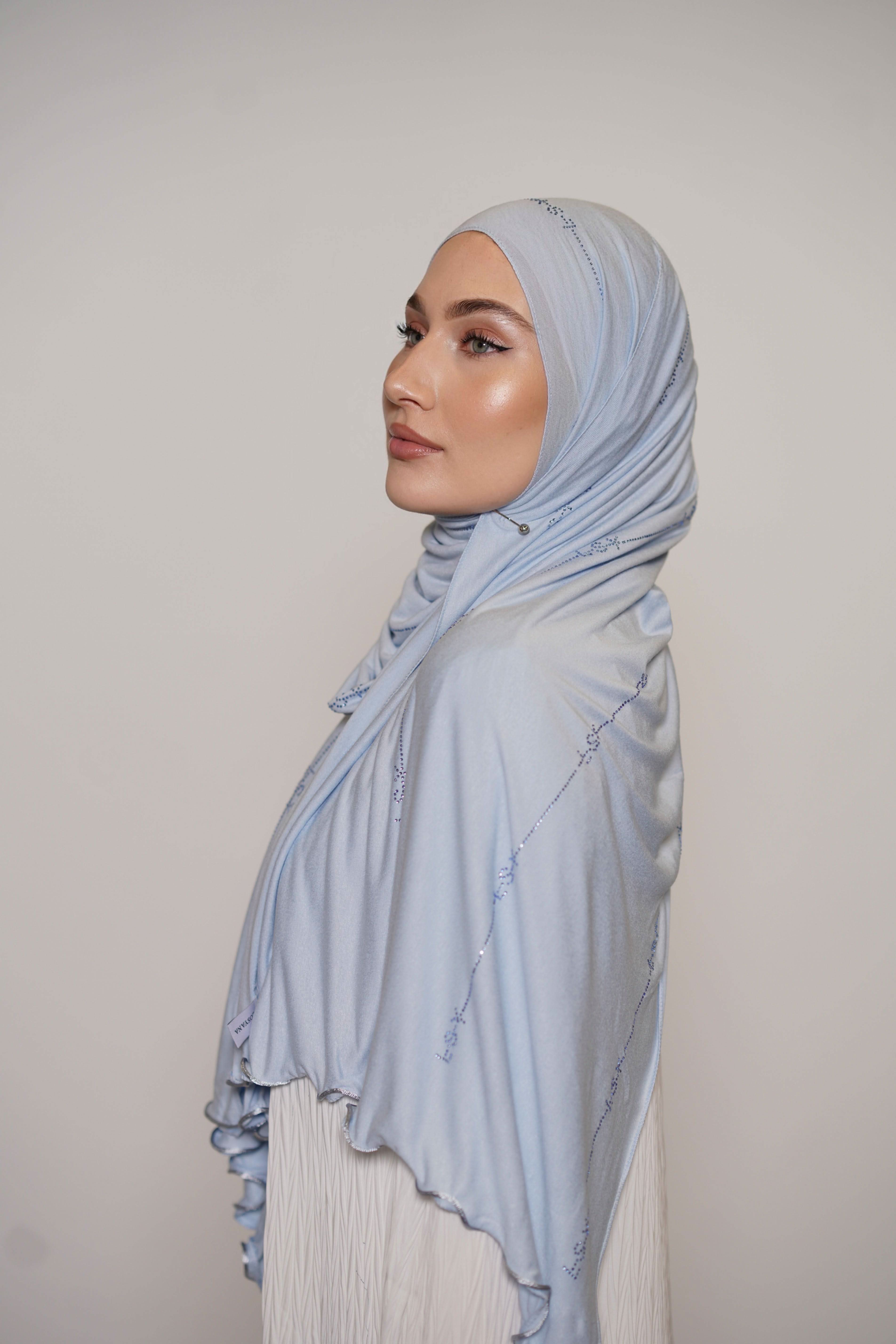 LSY Diamond Jersey - baby blue - Losyana.Shop