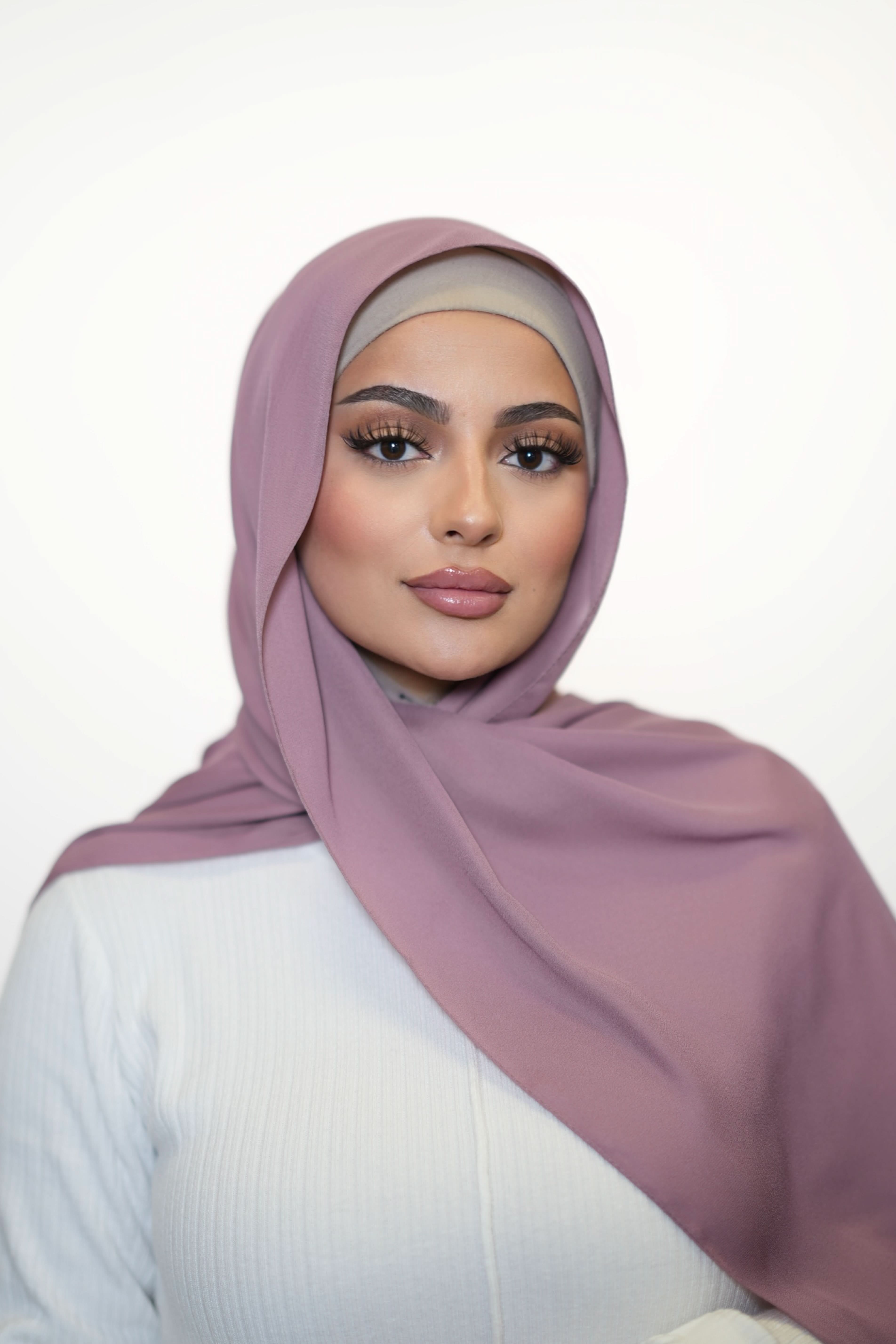 Crepe - dark rose - Losyana.Shop