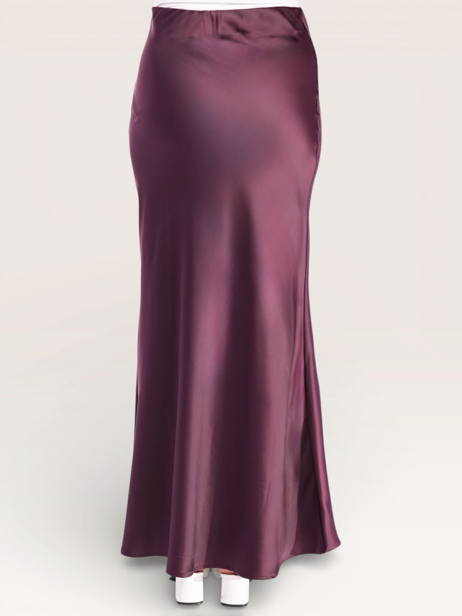 silk muse skirt - purpur - Losyana.Shop