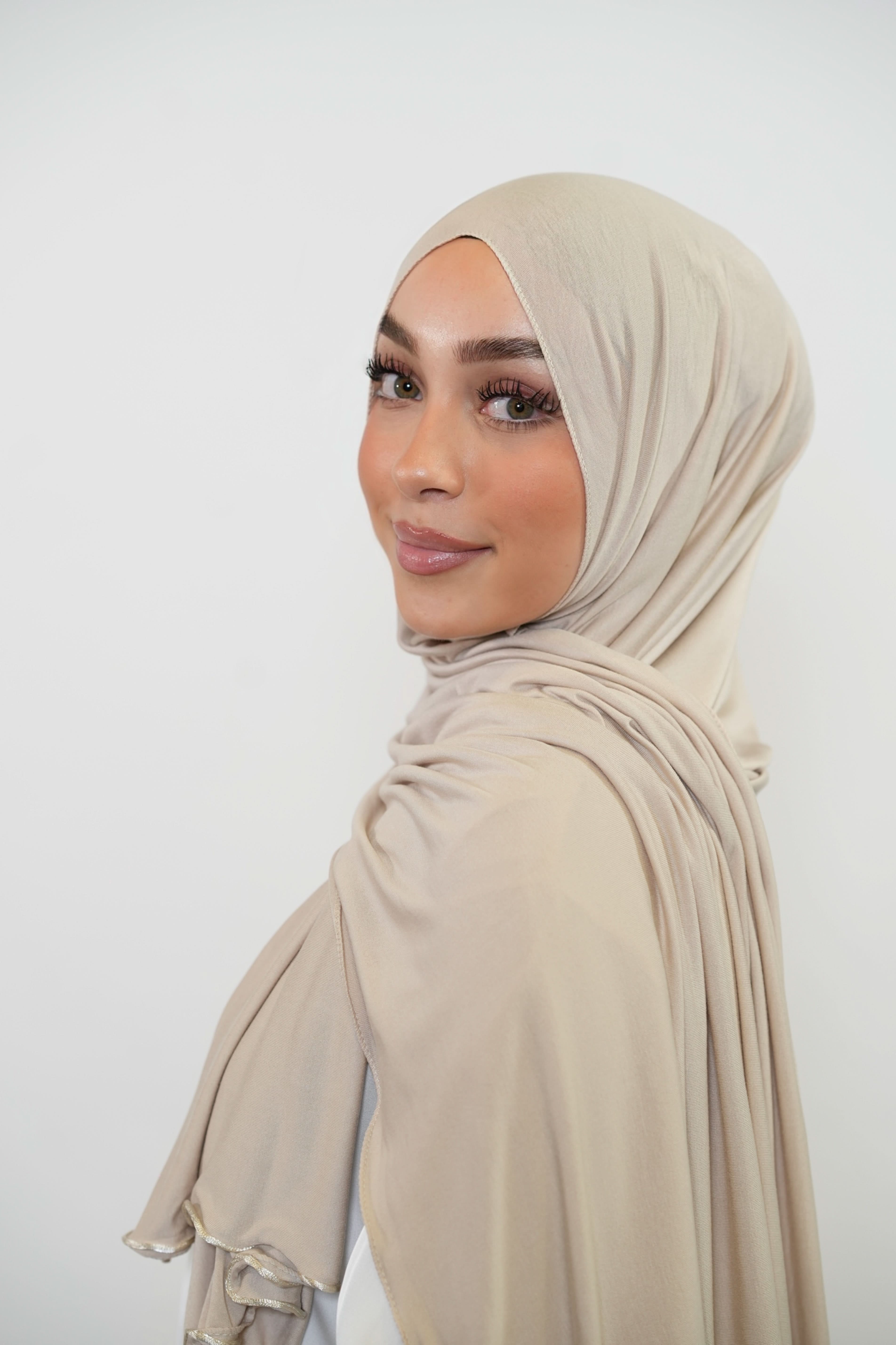 Jersey Line - cream - Losyana.Shop