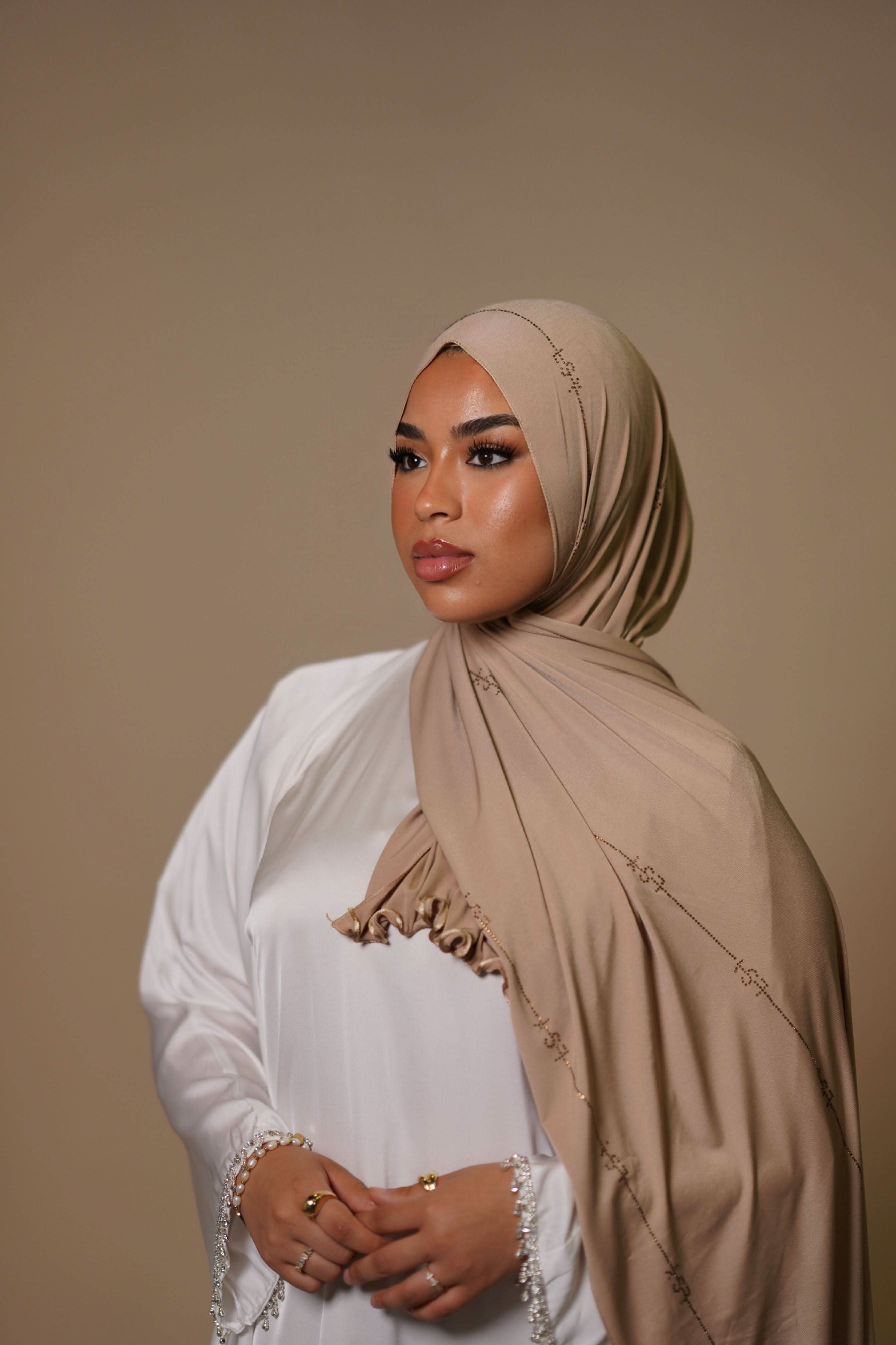 LSY Diamond Premium Jersey - golden beige - Losyana.Shop