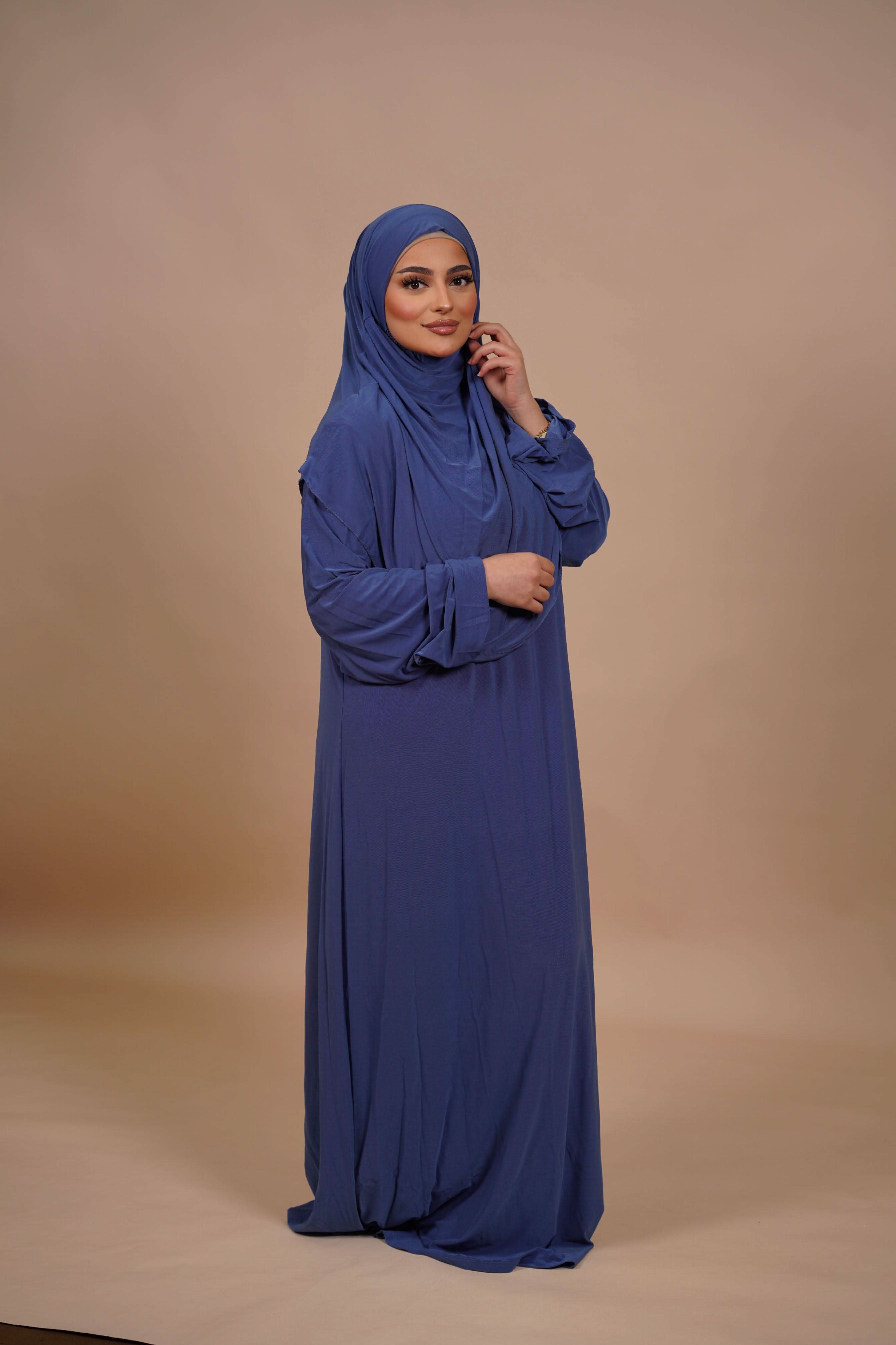 Premium Jersey Gebetskleidung - Blue - Losyana.Shop