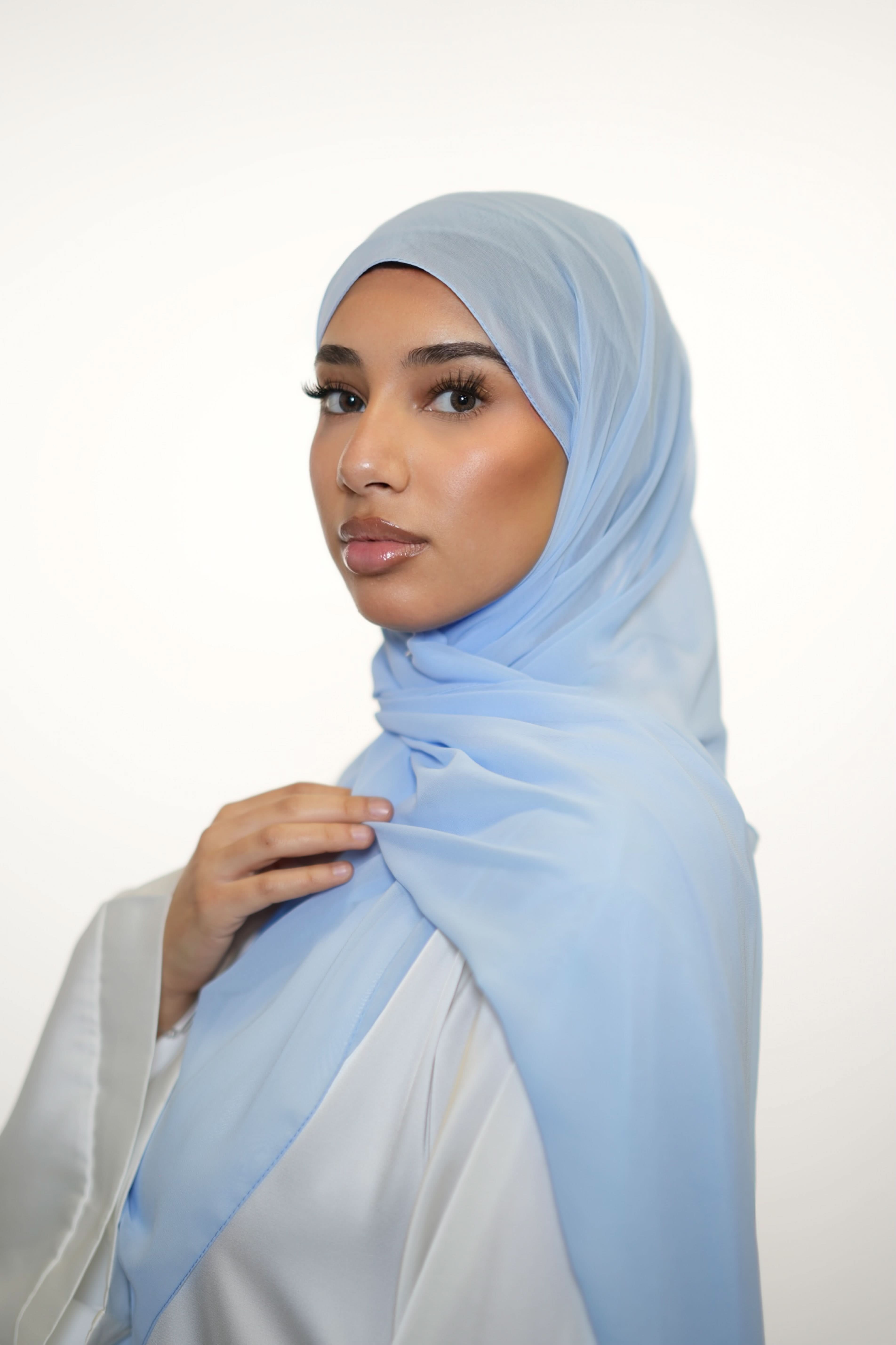 Chiffon - sky - Losyana.Shop