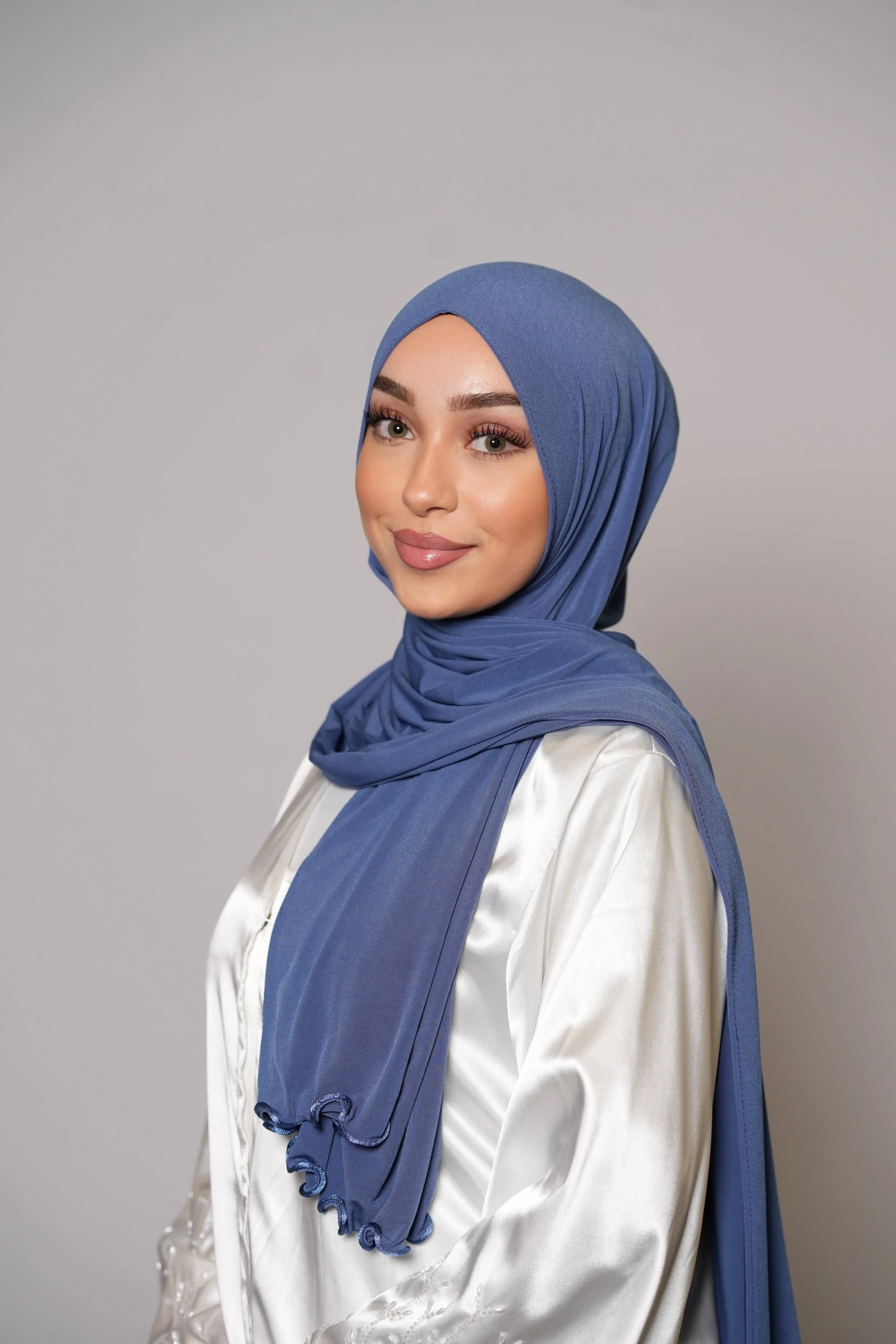 Premium Jersey Line - steel blue - Losyana.Shop