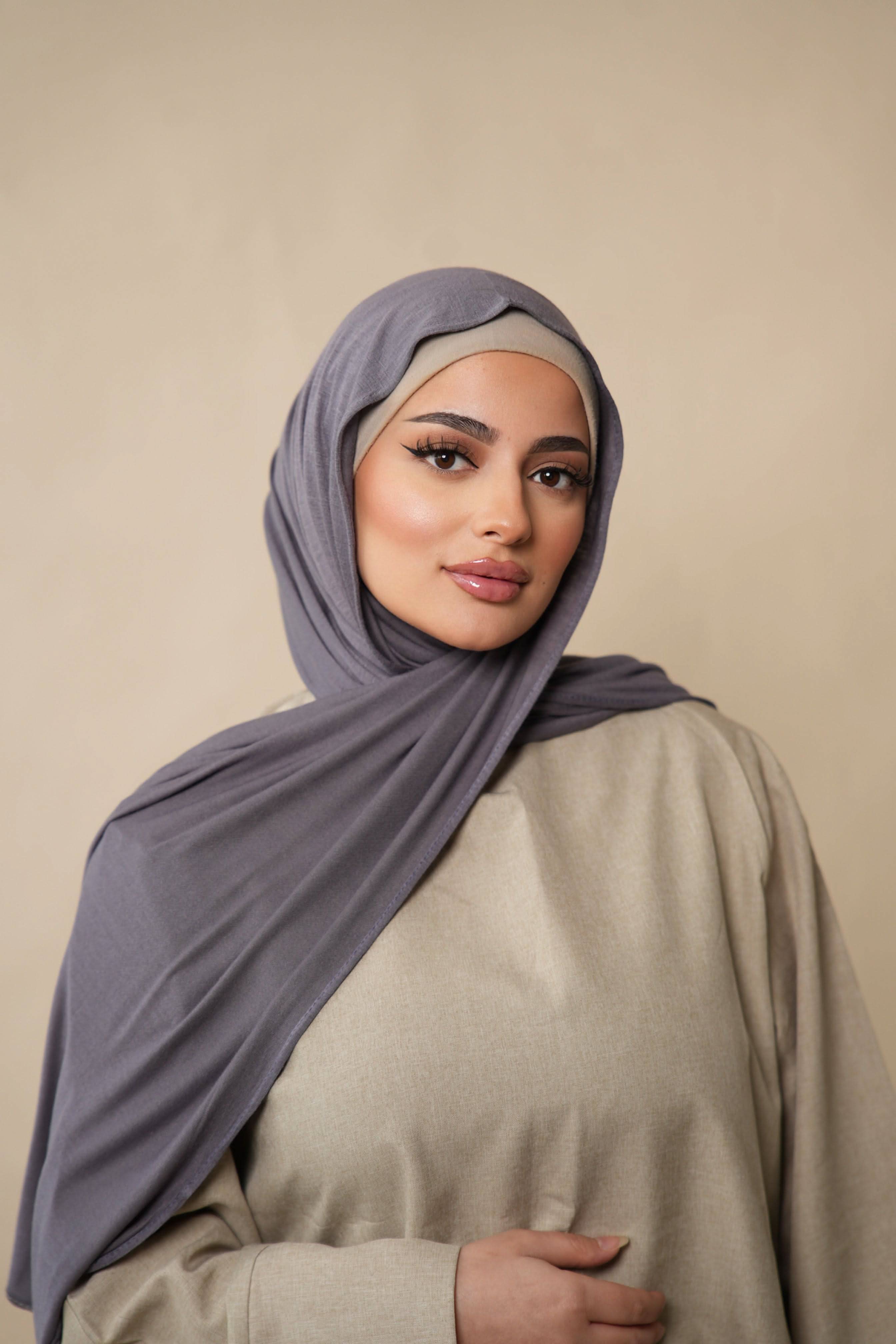 Bamboo Jersey - dark grey - Losyana.Shop