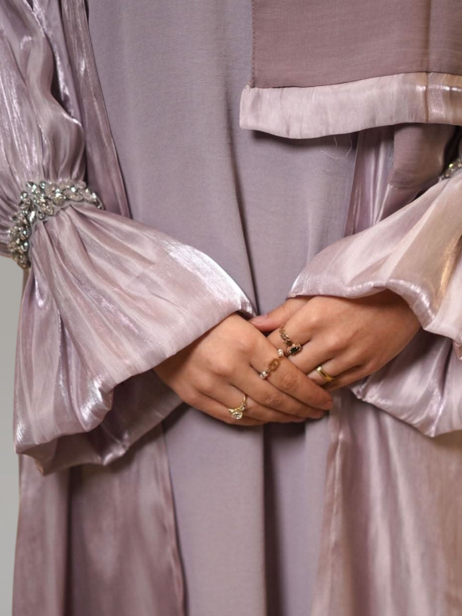 Emirate abaya - lavendel