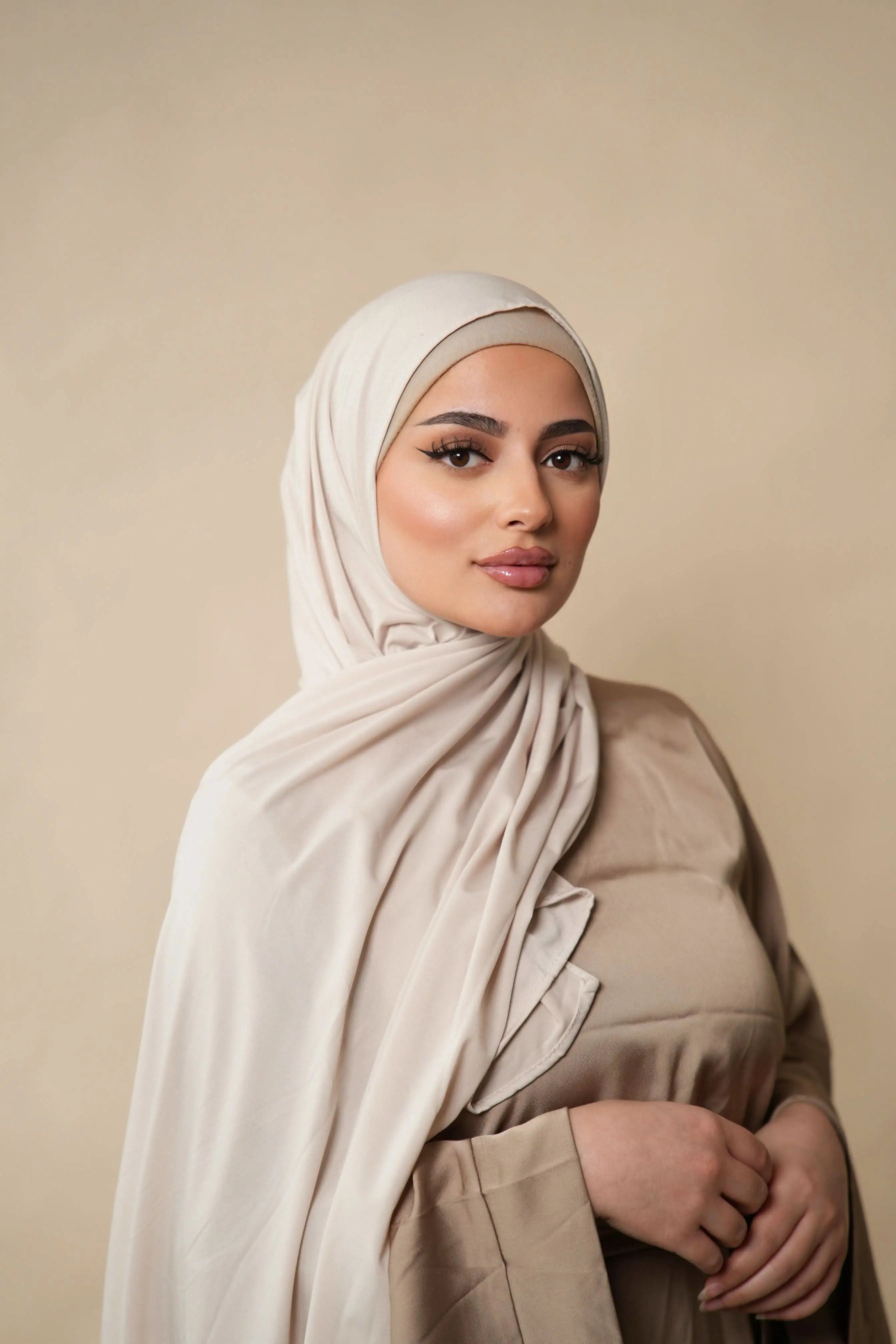 Premium Jersey to go - light beige - Losyana.Shop