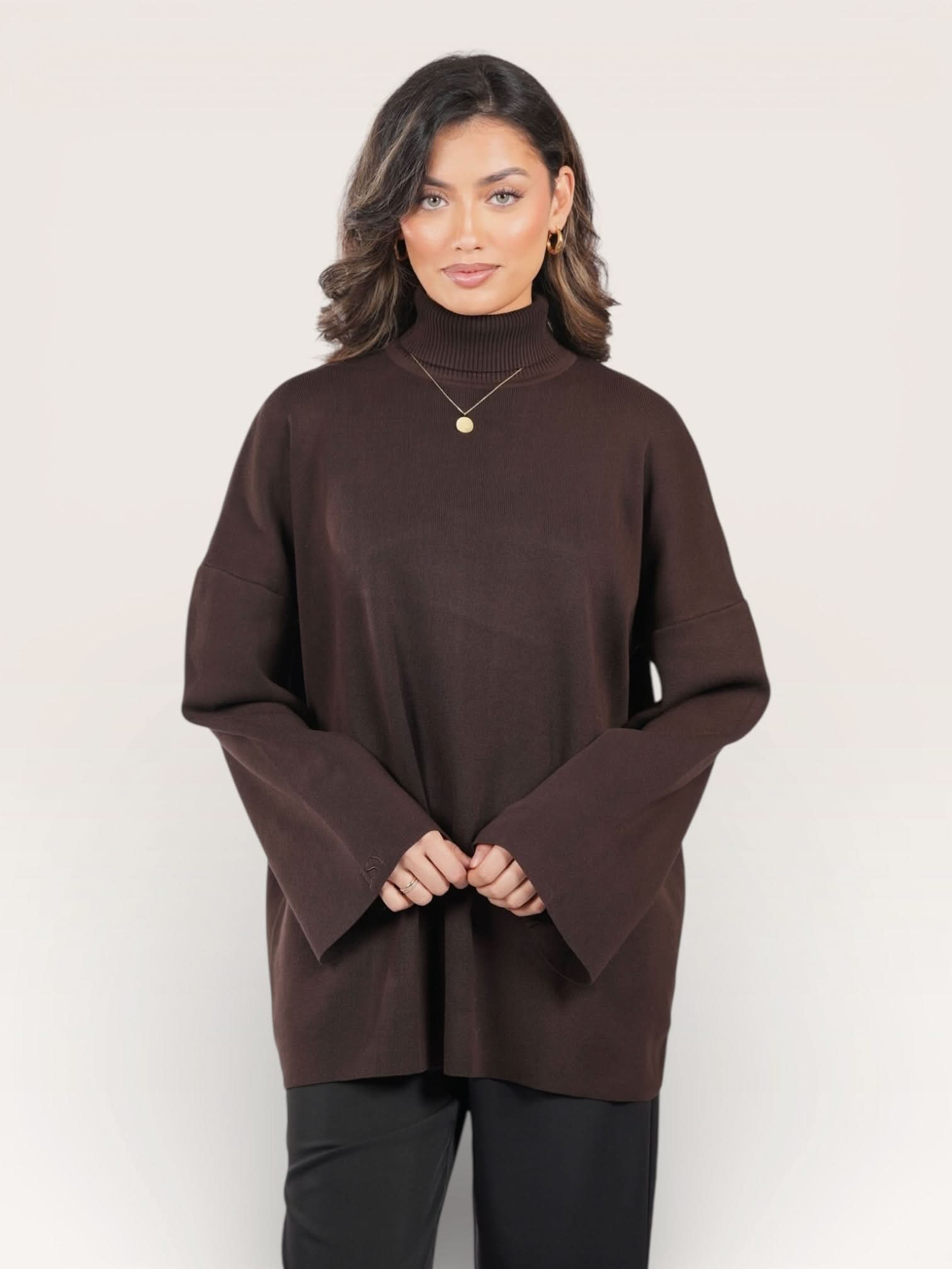 luxury knit - espresso