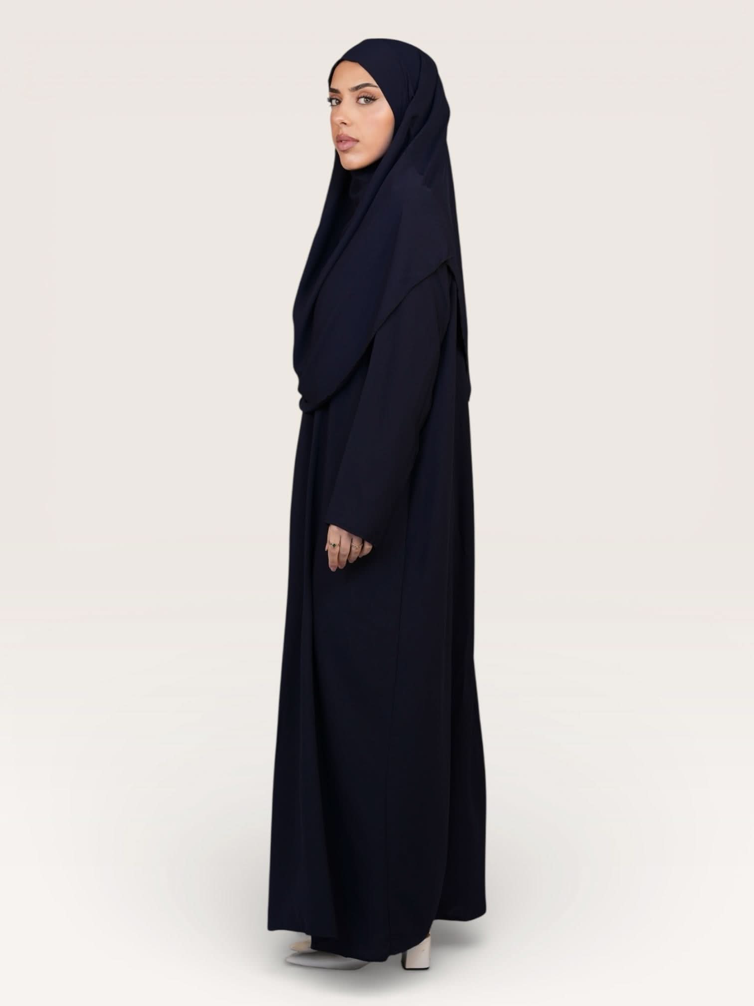prayer dress medina - navy - Losyana.Shop
