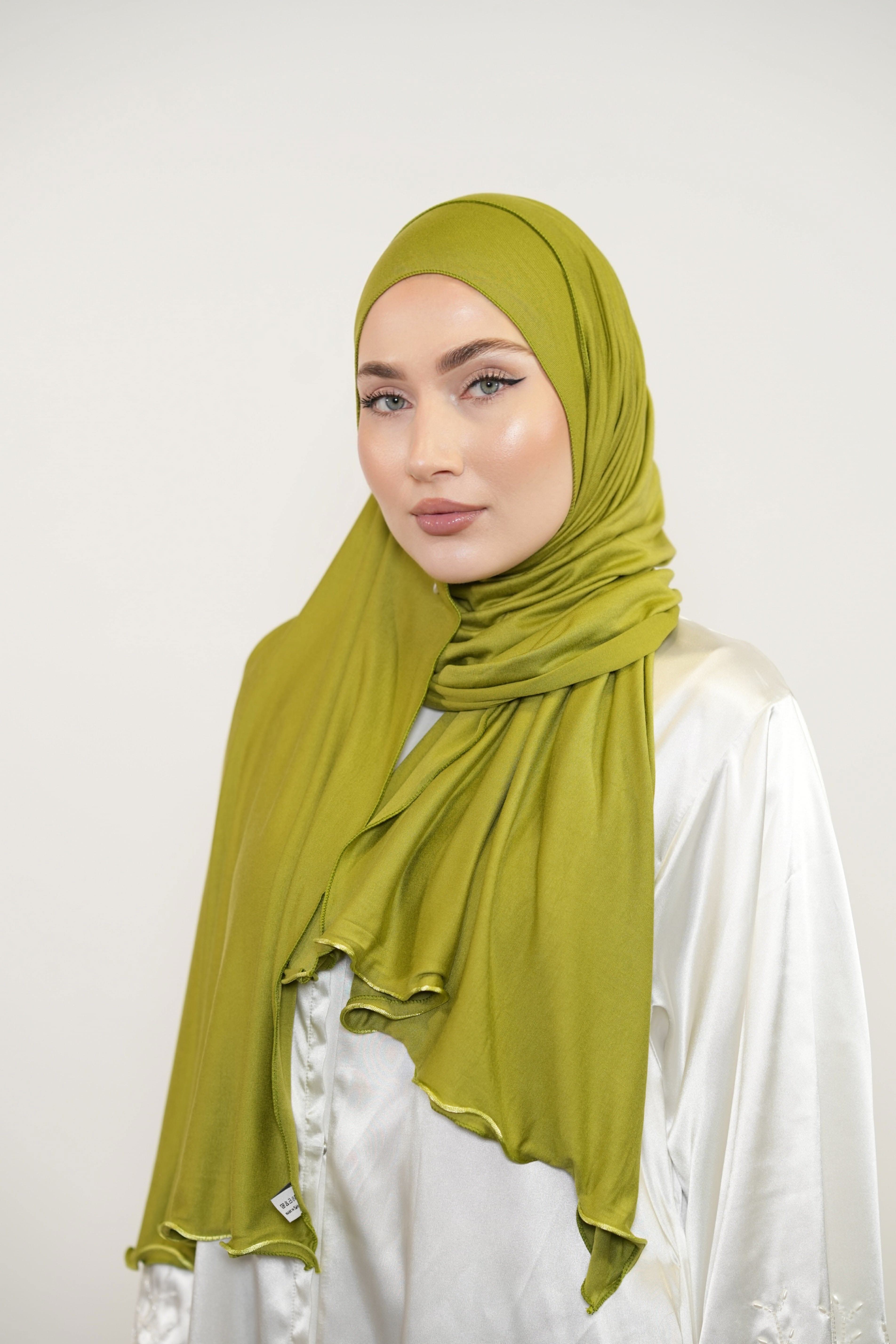Jersey Line - poison green - Losyana.Shop