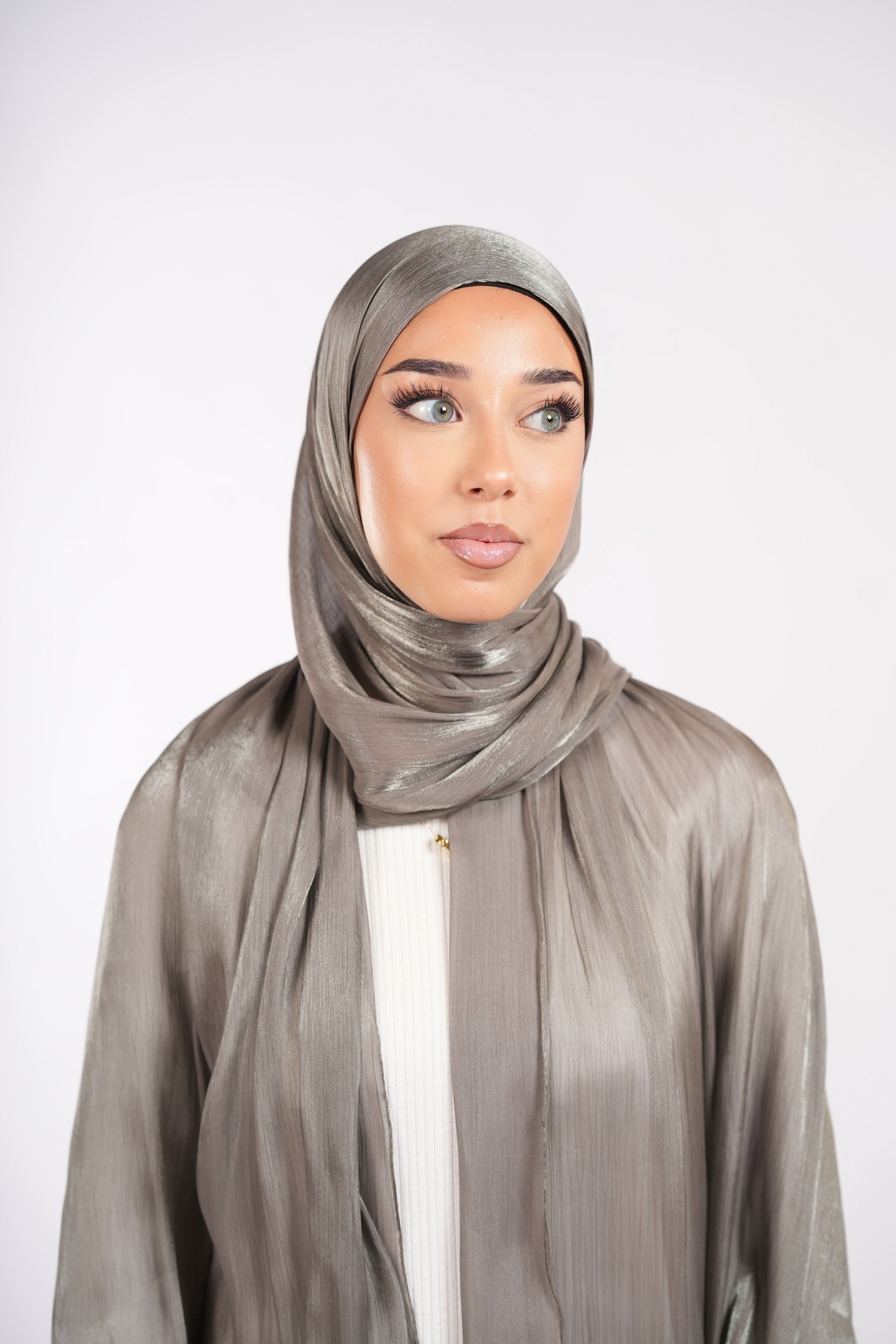Organza Hijab - Stone - Losyana.Shop
