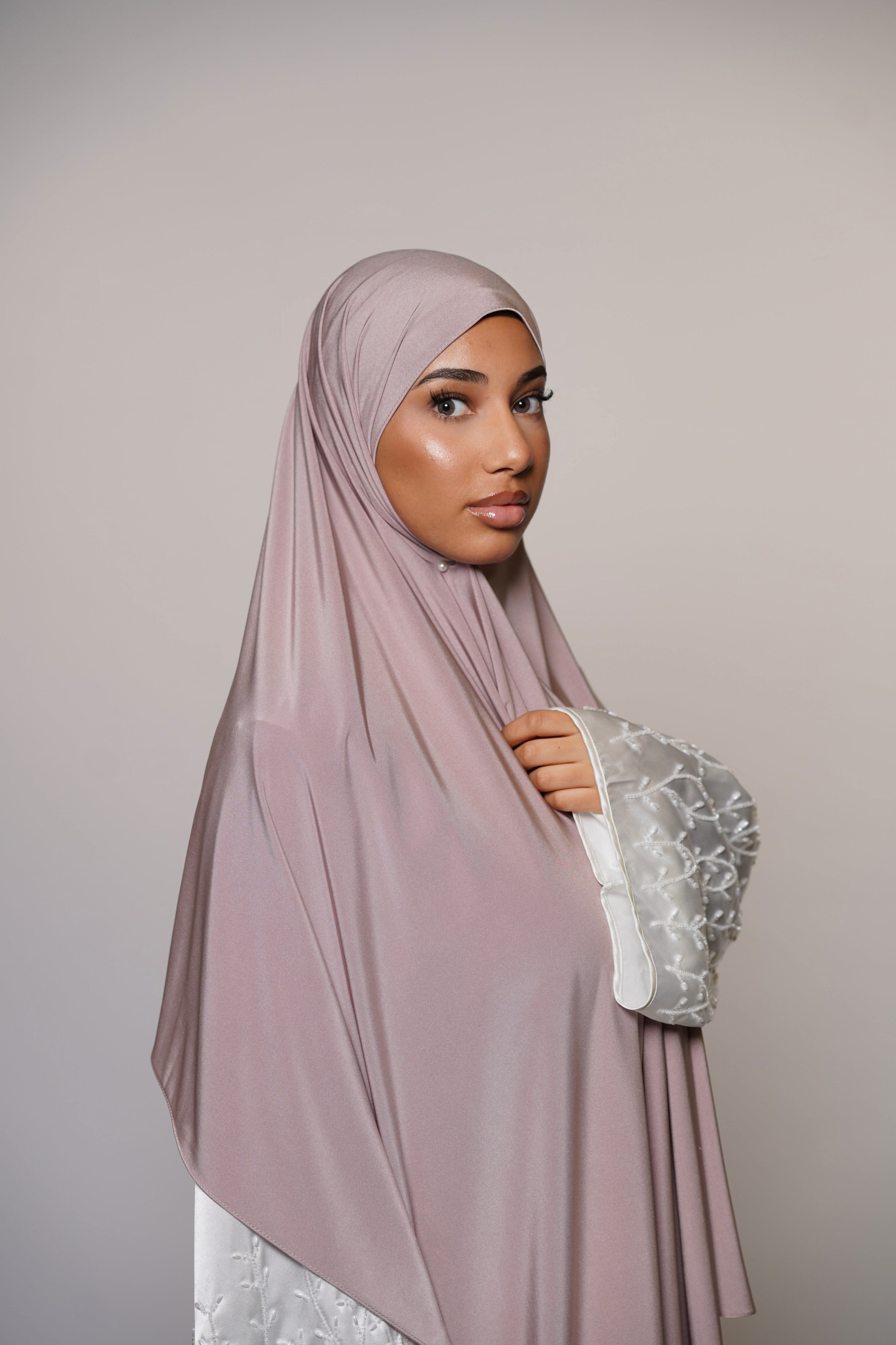 Satin Premium Jersey - almond - Losyana.Shop