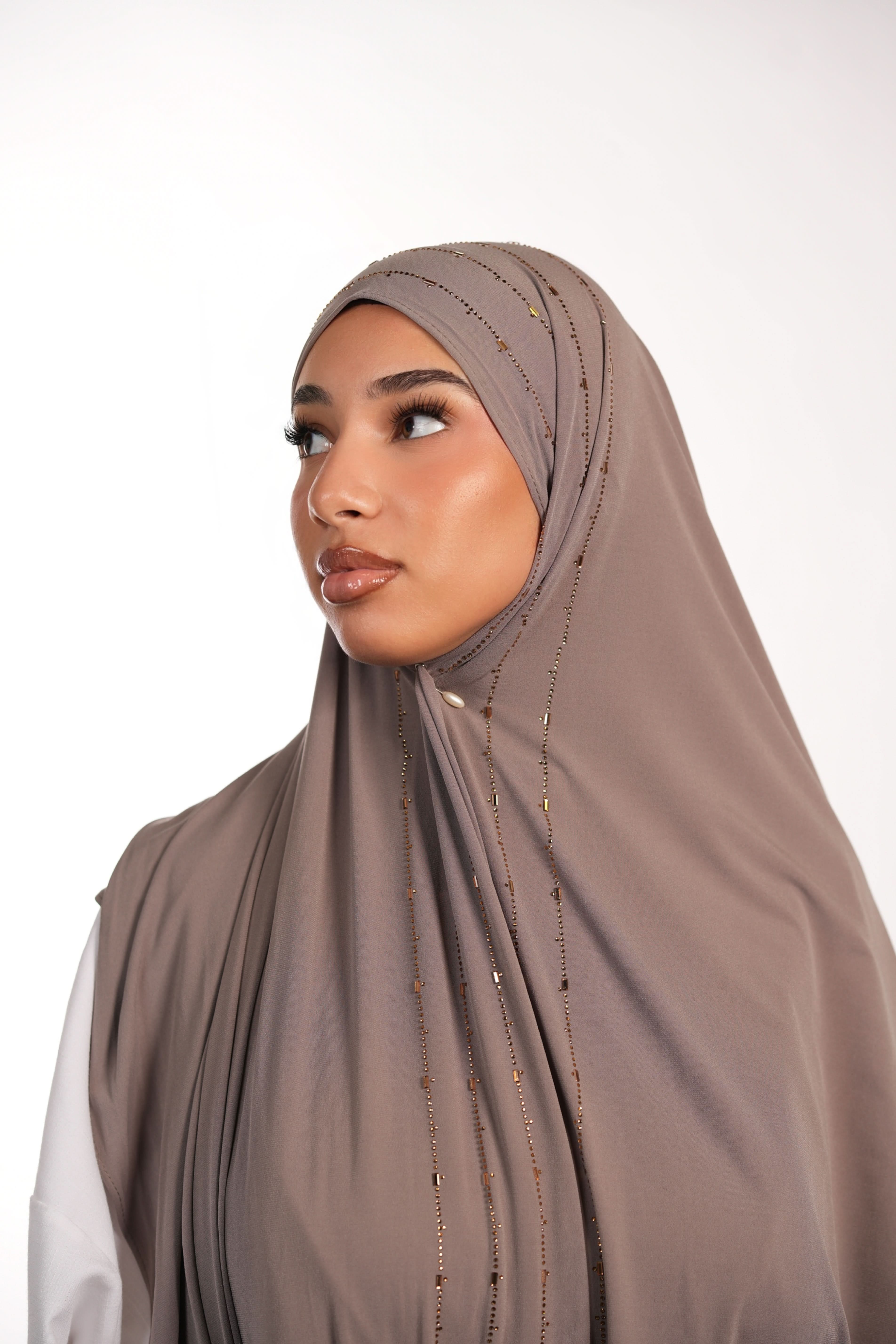 Premium Jersey Strass - mushroom - Losyana.Shop