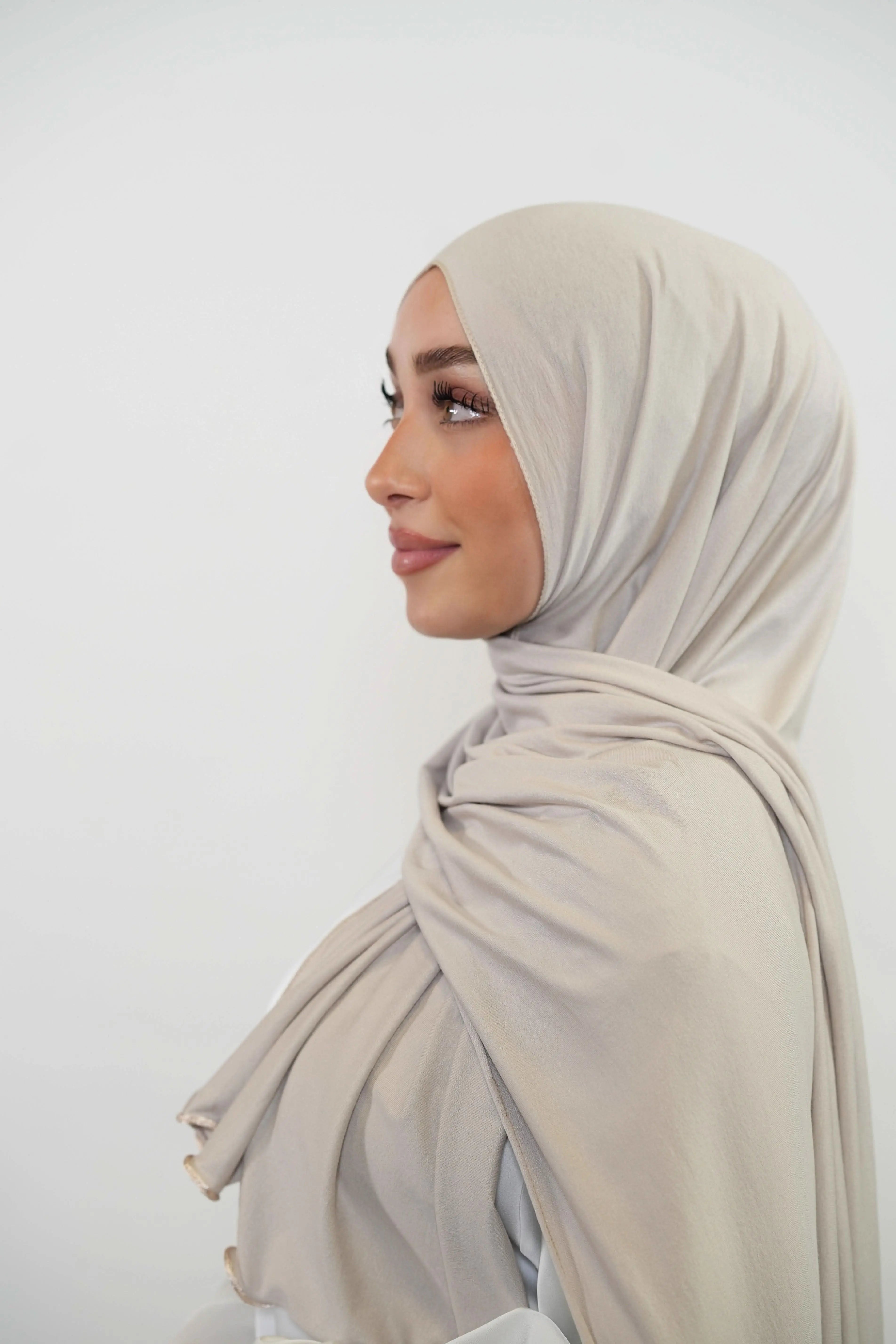 Jersey Line - ashy beige - Losyana.Shop