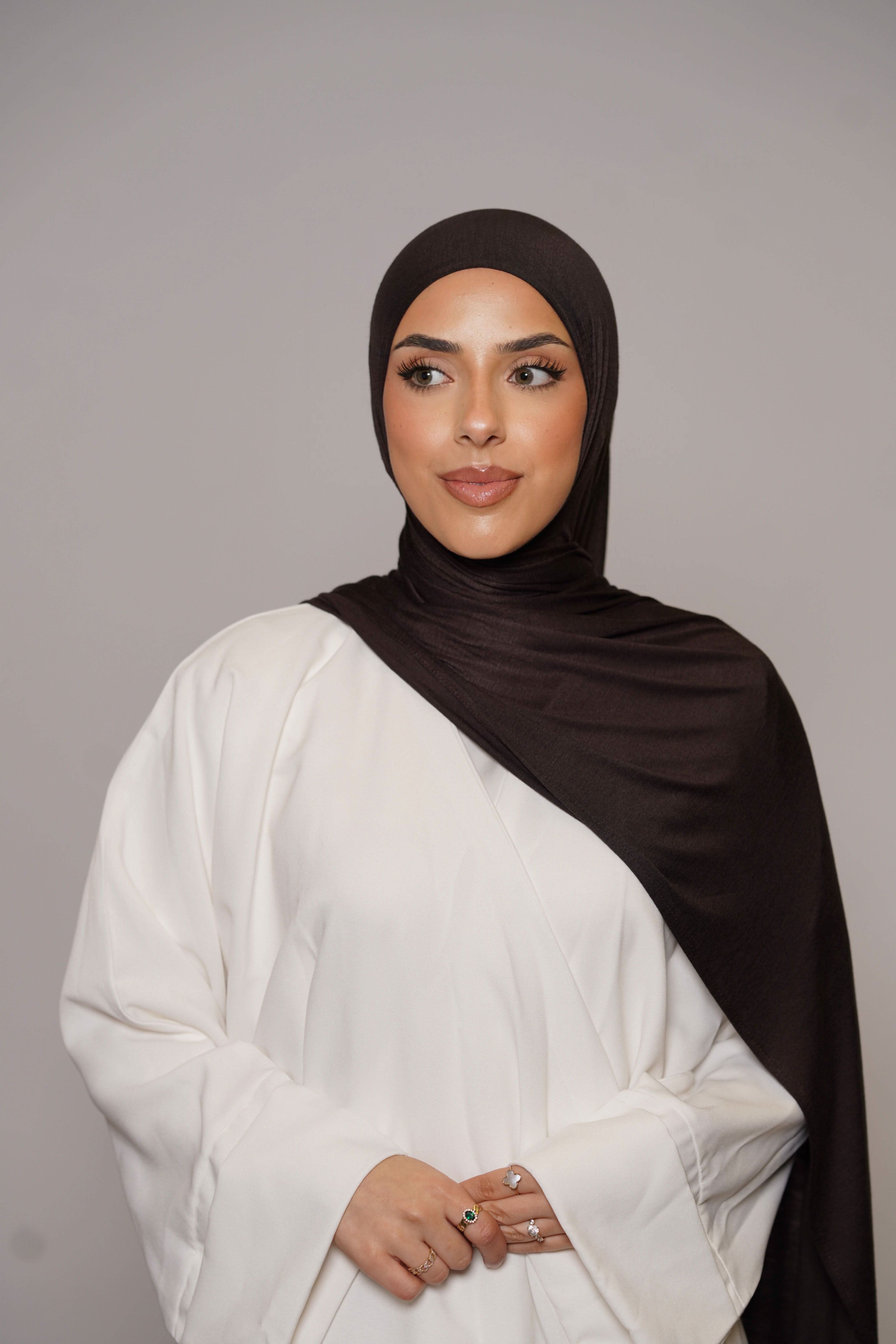 Bamboo Jersey - dark chocolate - Losyana.Shop