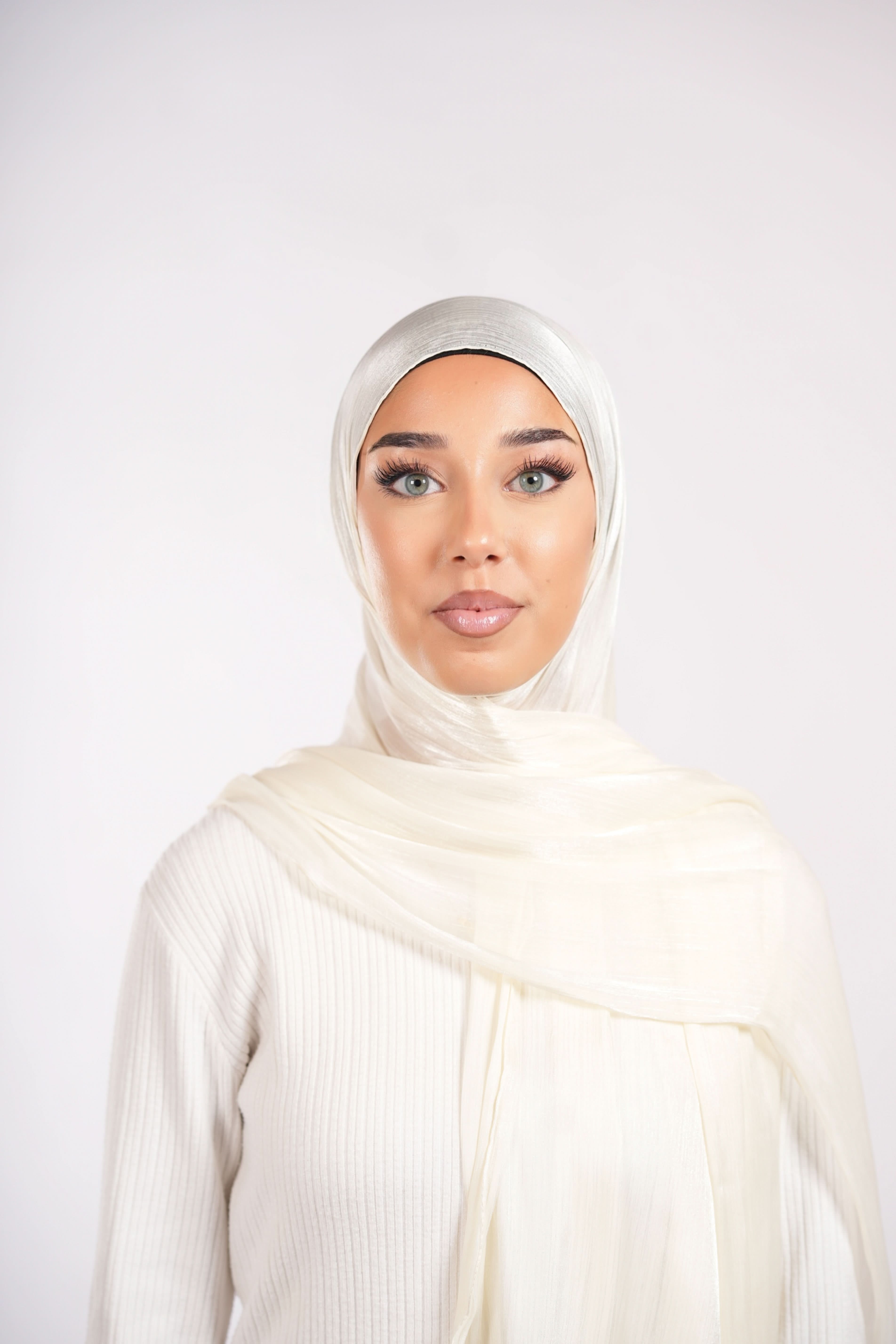 Organza Hijab - Vanilla - Losyana.Shop
