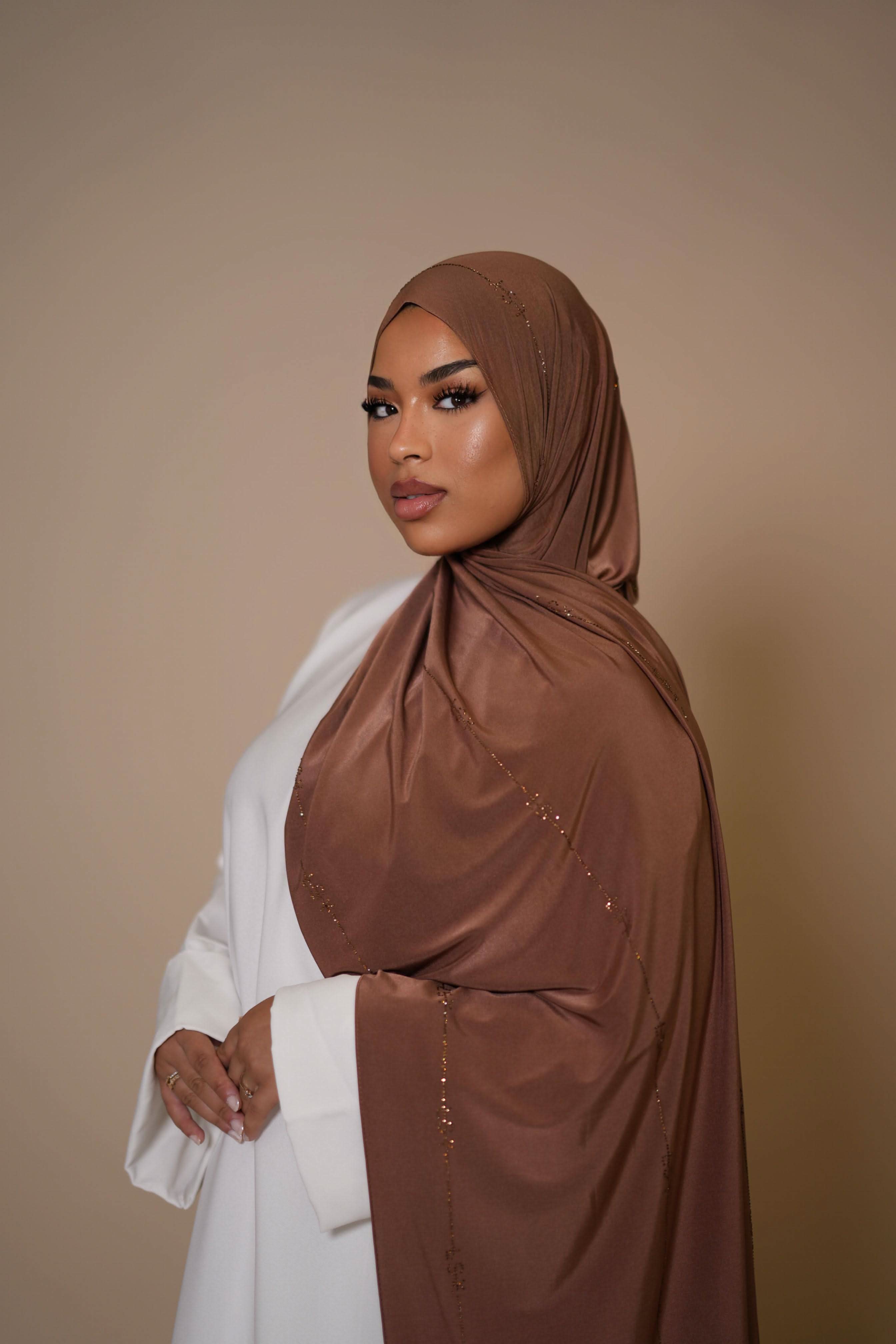 LSY Satin Premium Jersey -roasted caramel - Losyana.Shop