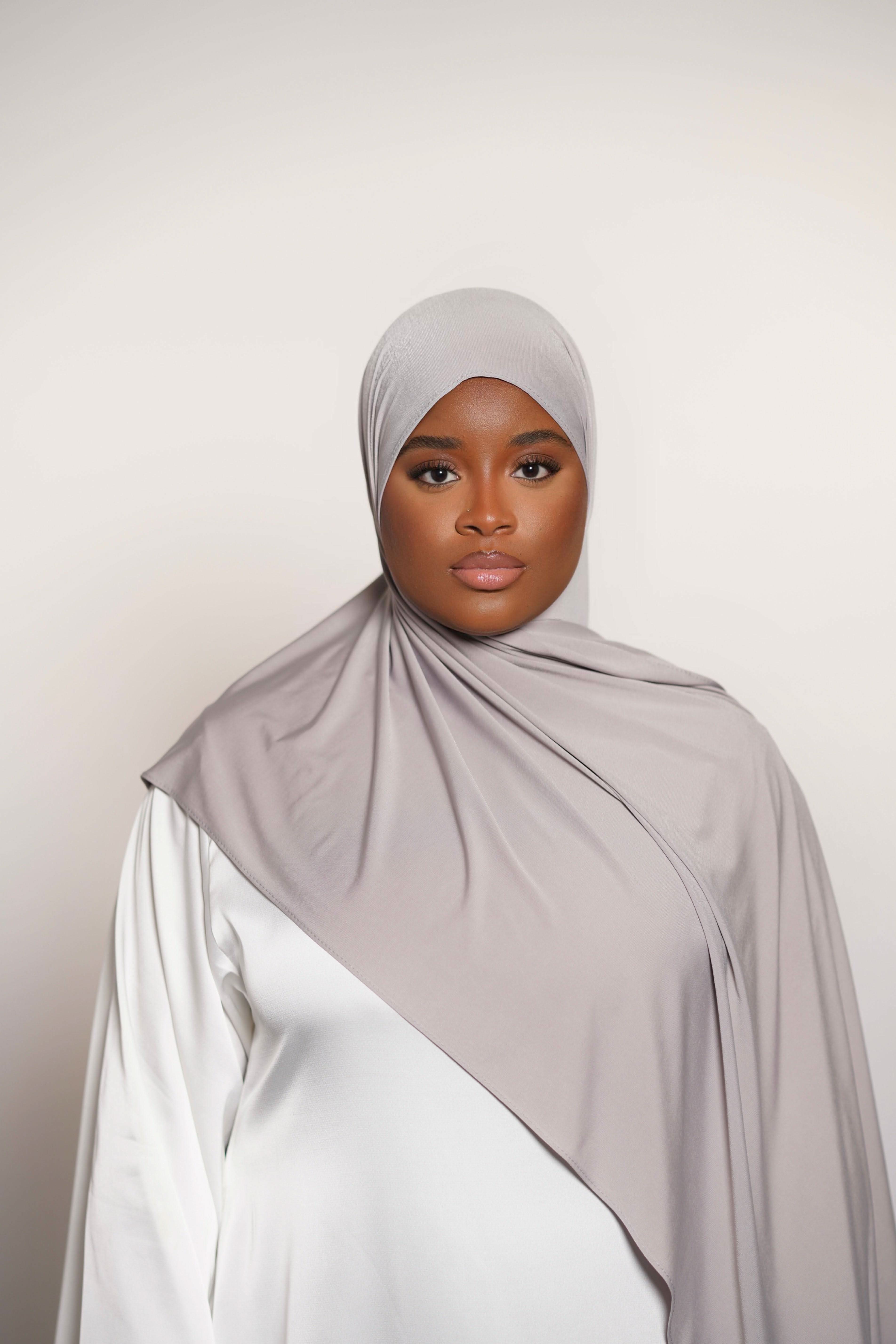 Satin Premium Jersey - grey - Losyana.Shop