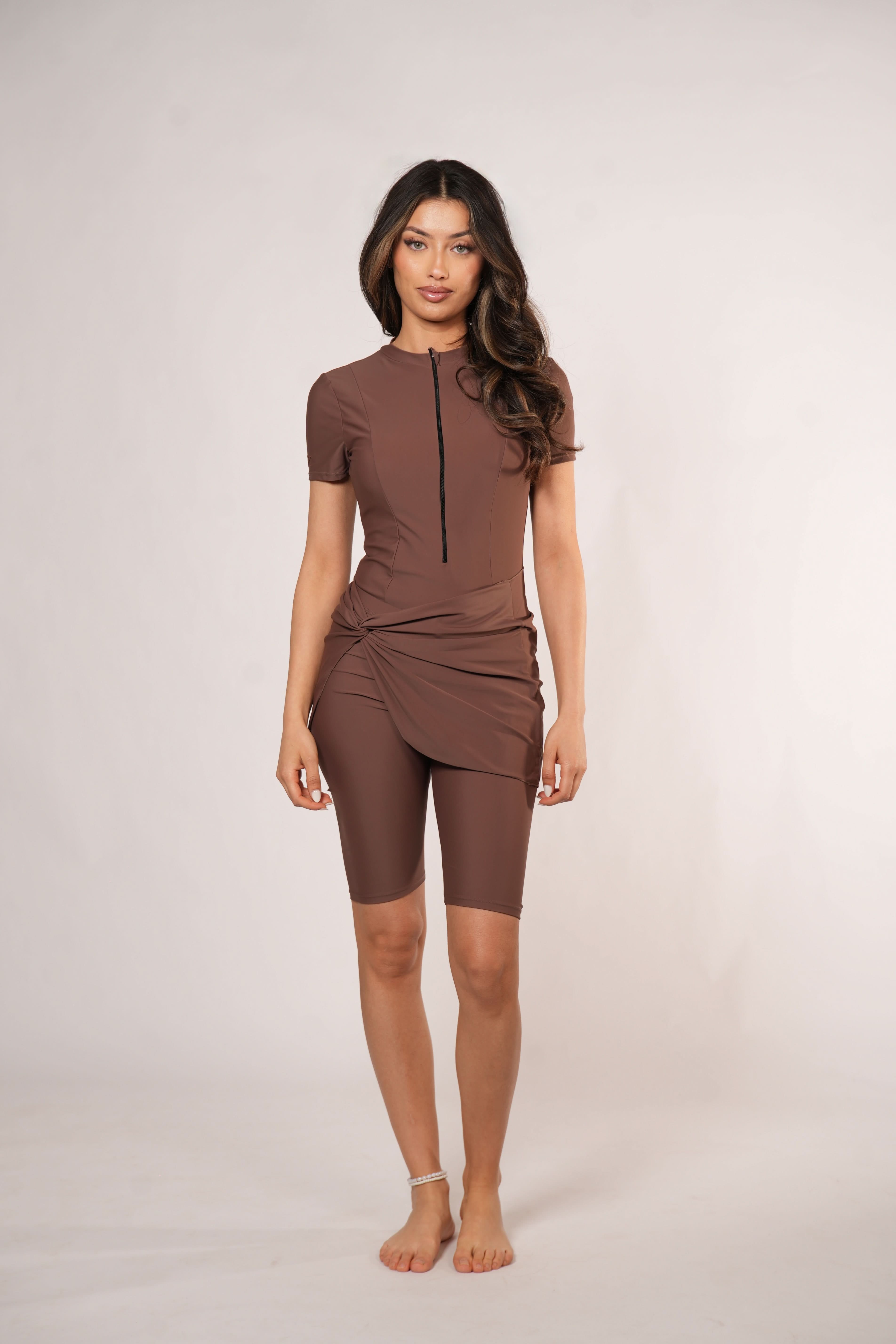 LUNA MARINA SET - HAZEL BROWN - Losyana.Shop