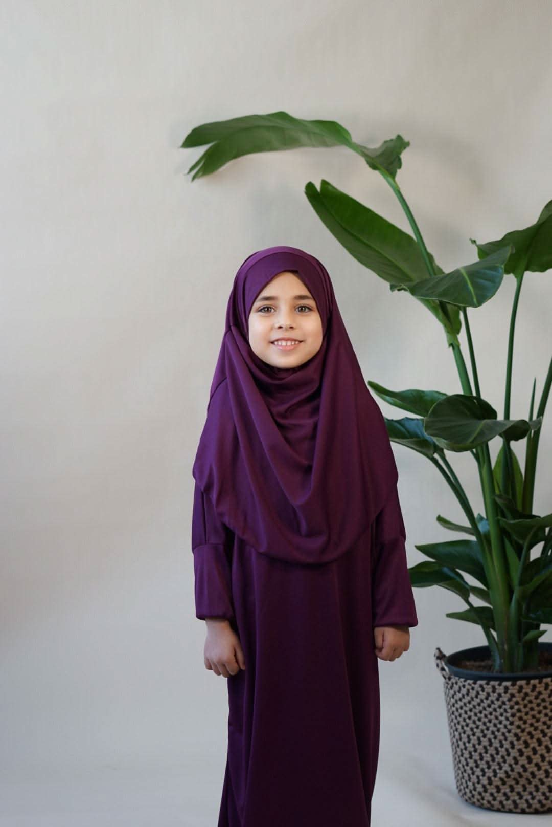 Kinder Gebetskleidung Jersey - Purple - Losyana.Shop