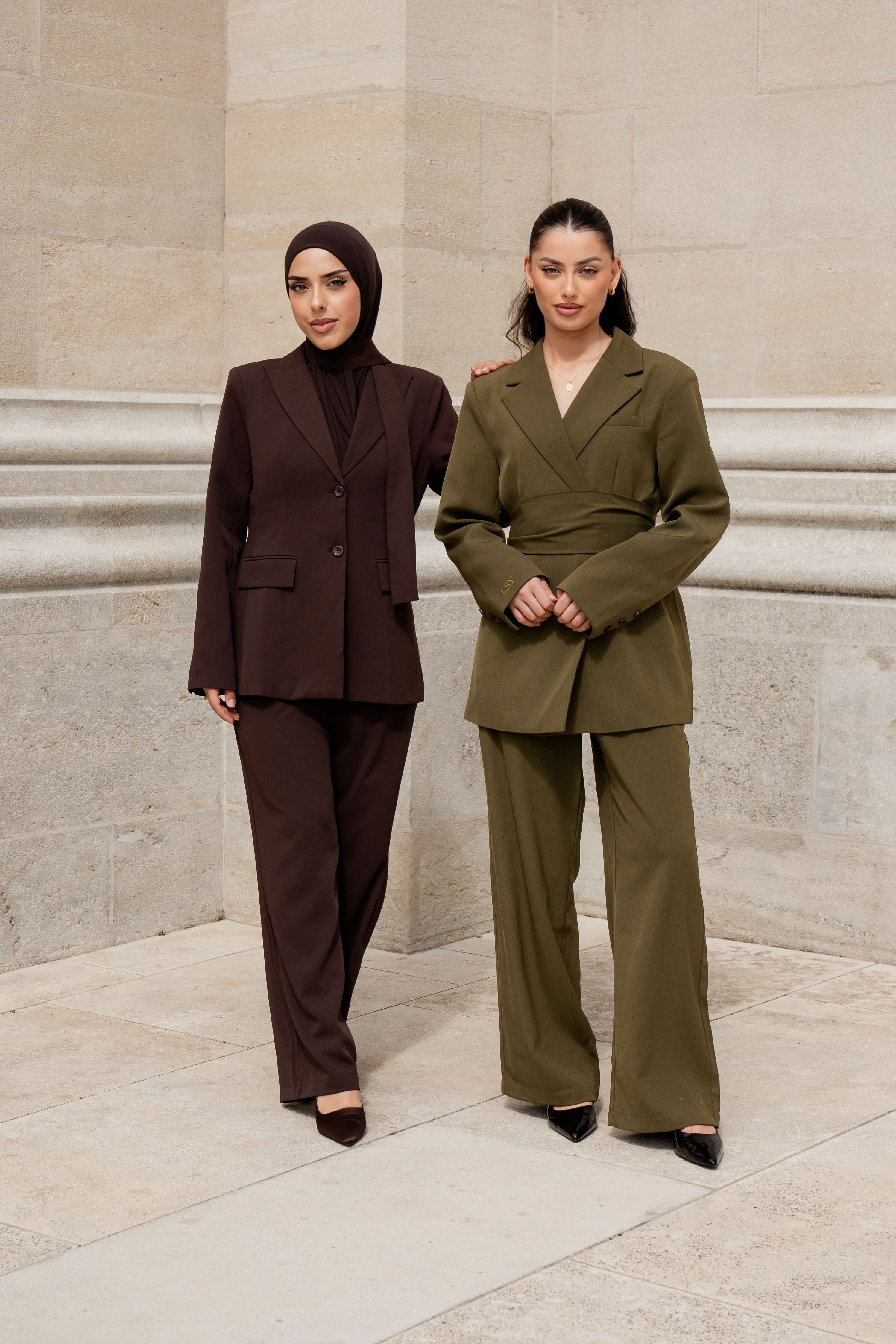 the noble pants - olive - Losyana.Shop