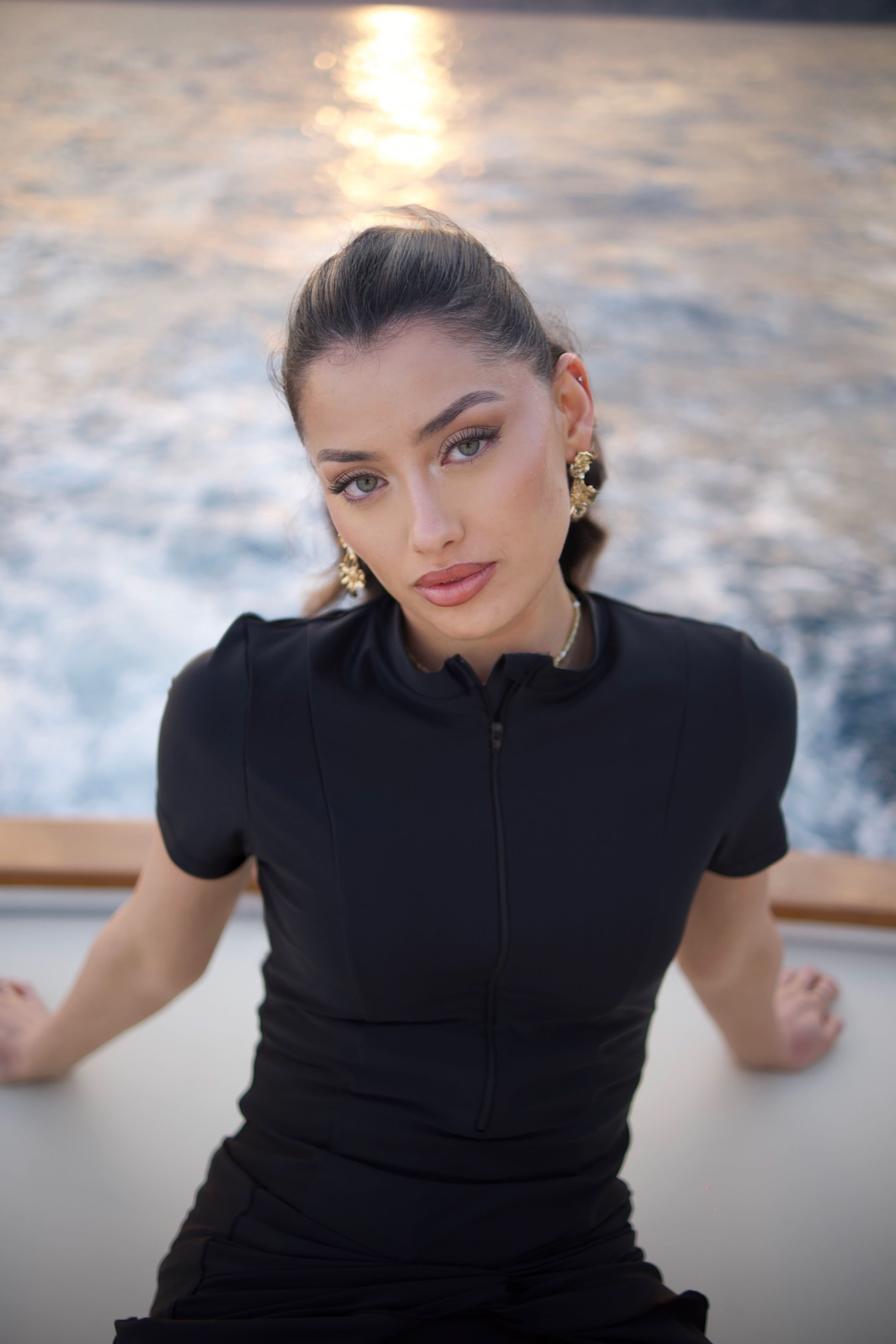 LUNA MARINA SET - BLACK - Losyana.Shop