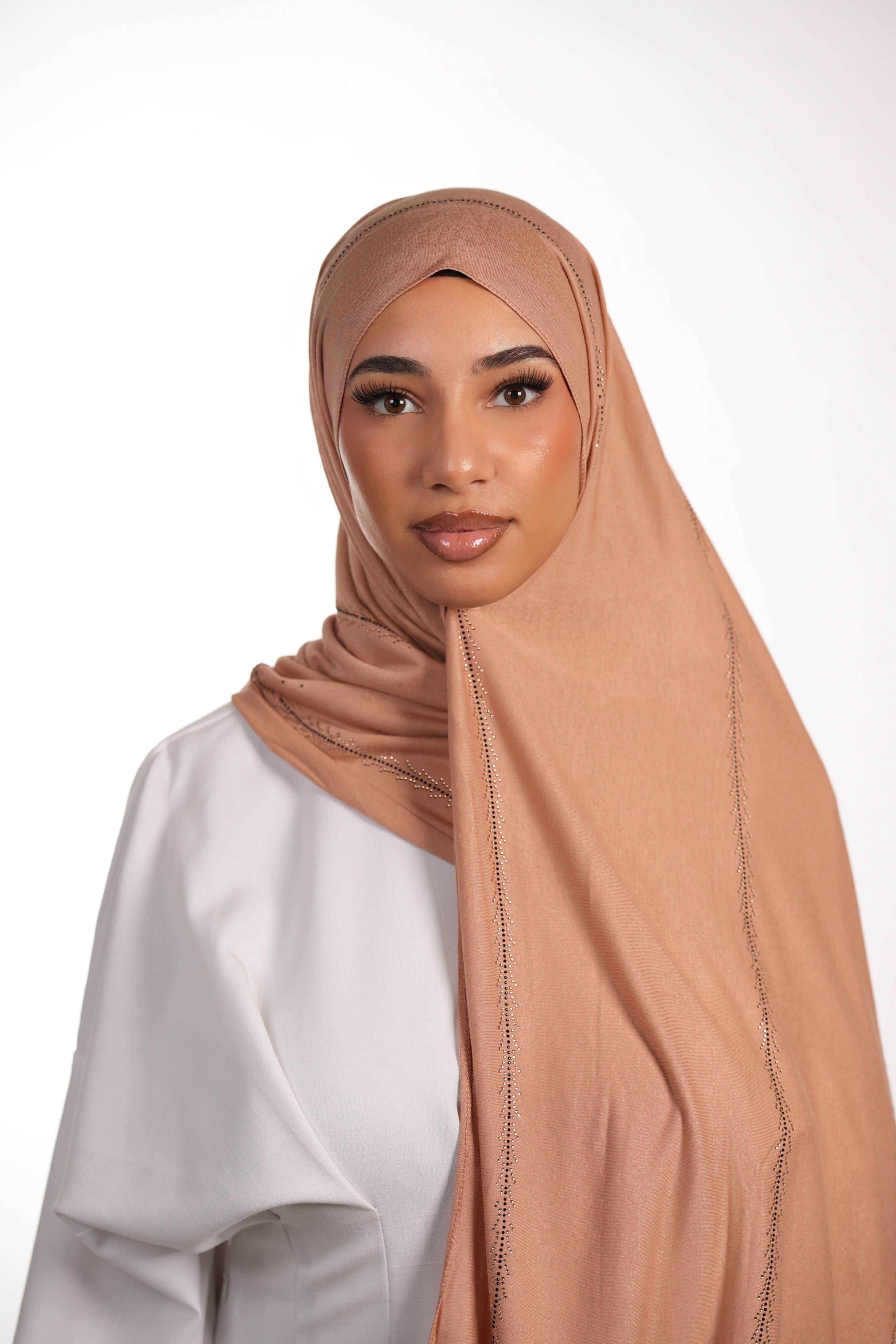 Diamond Jersey 1 - peach - Losyana.Shop