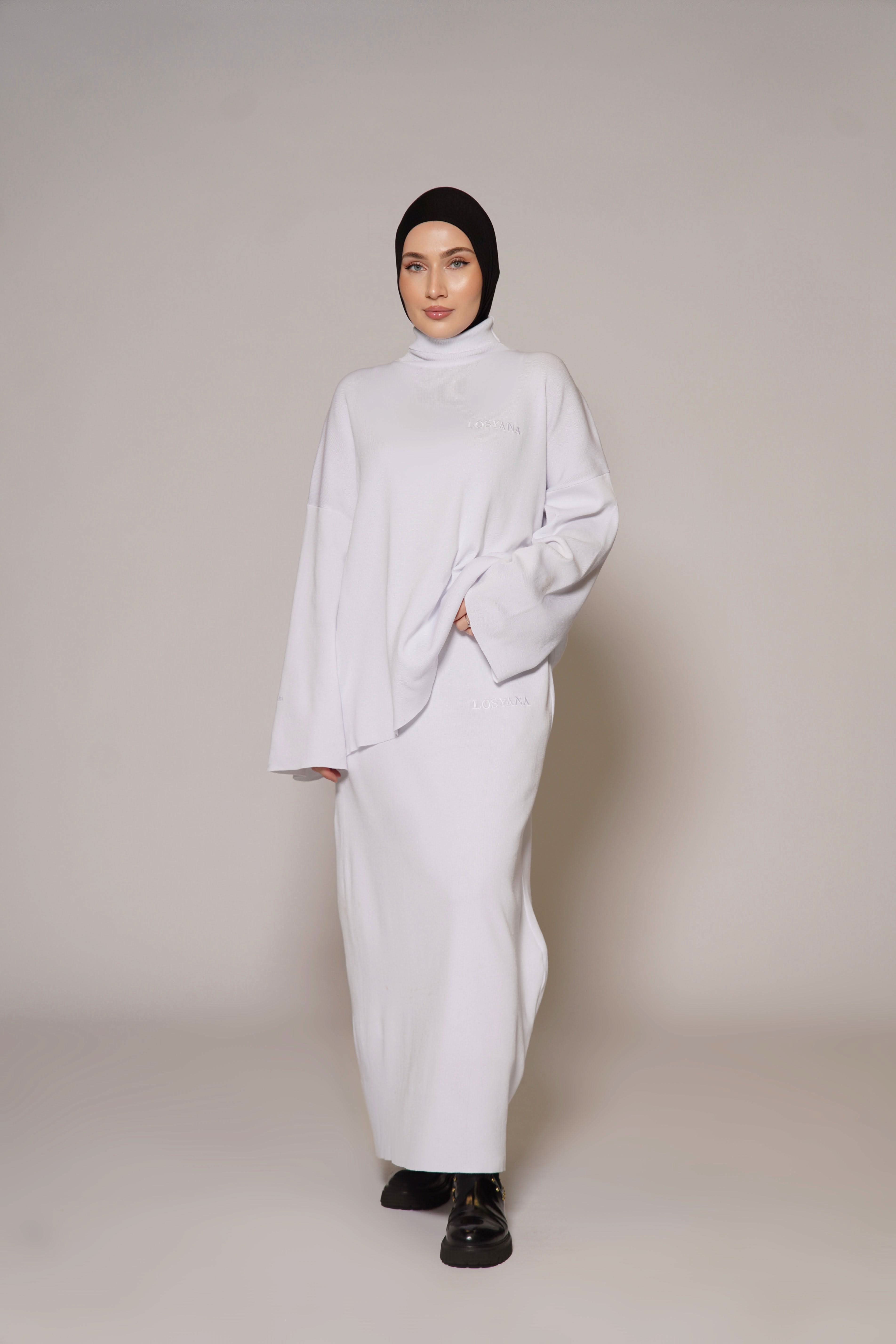 Luxury Cotton Set - White - Losyana.Shop