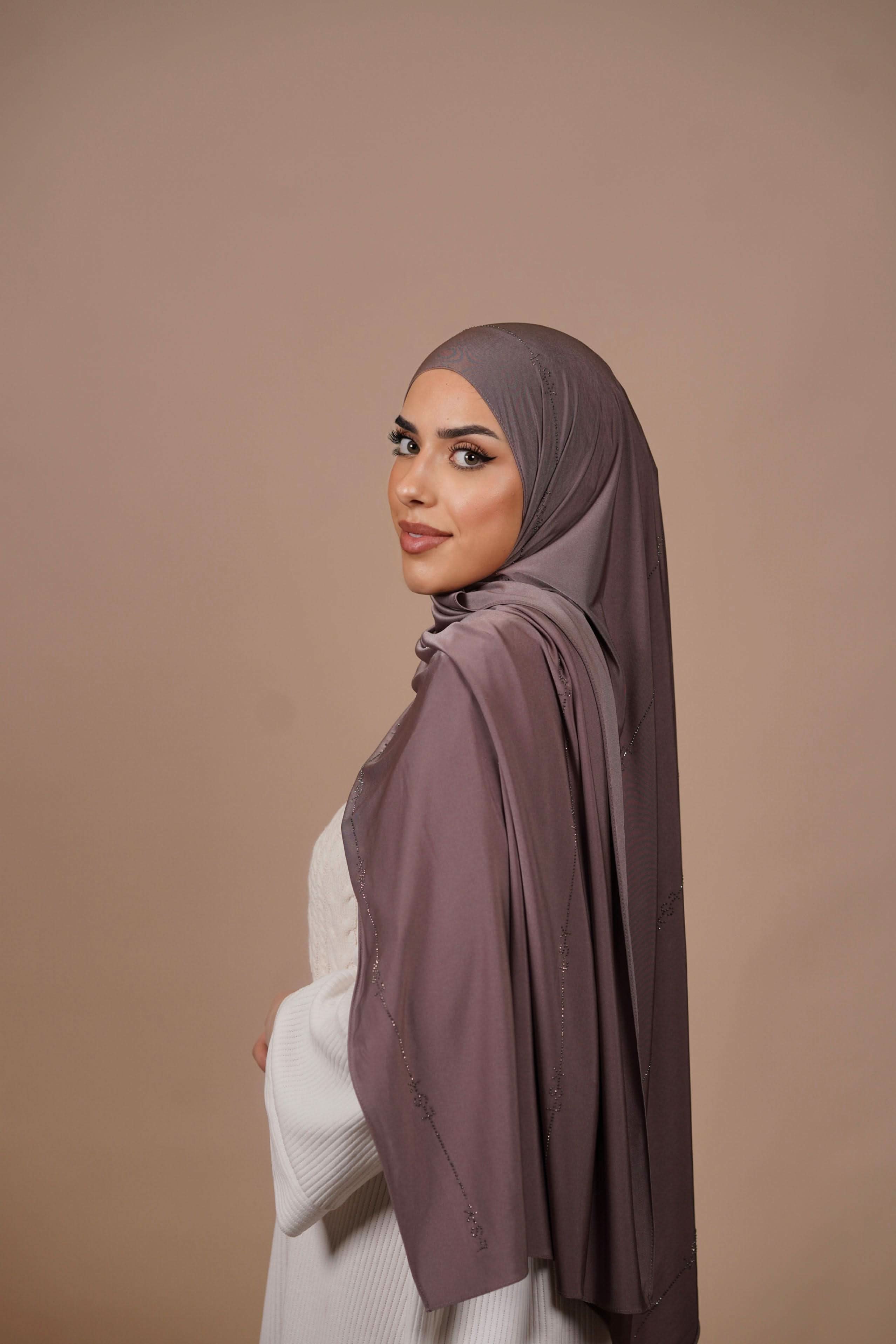 LSY Satin Premium Jersey - cacao - Losyana.Shop