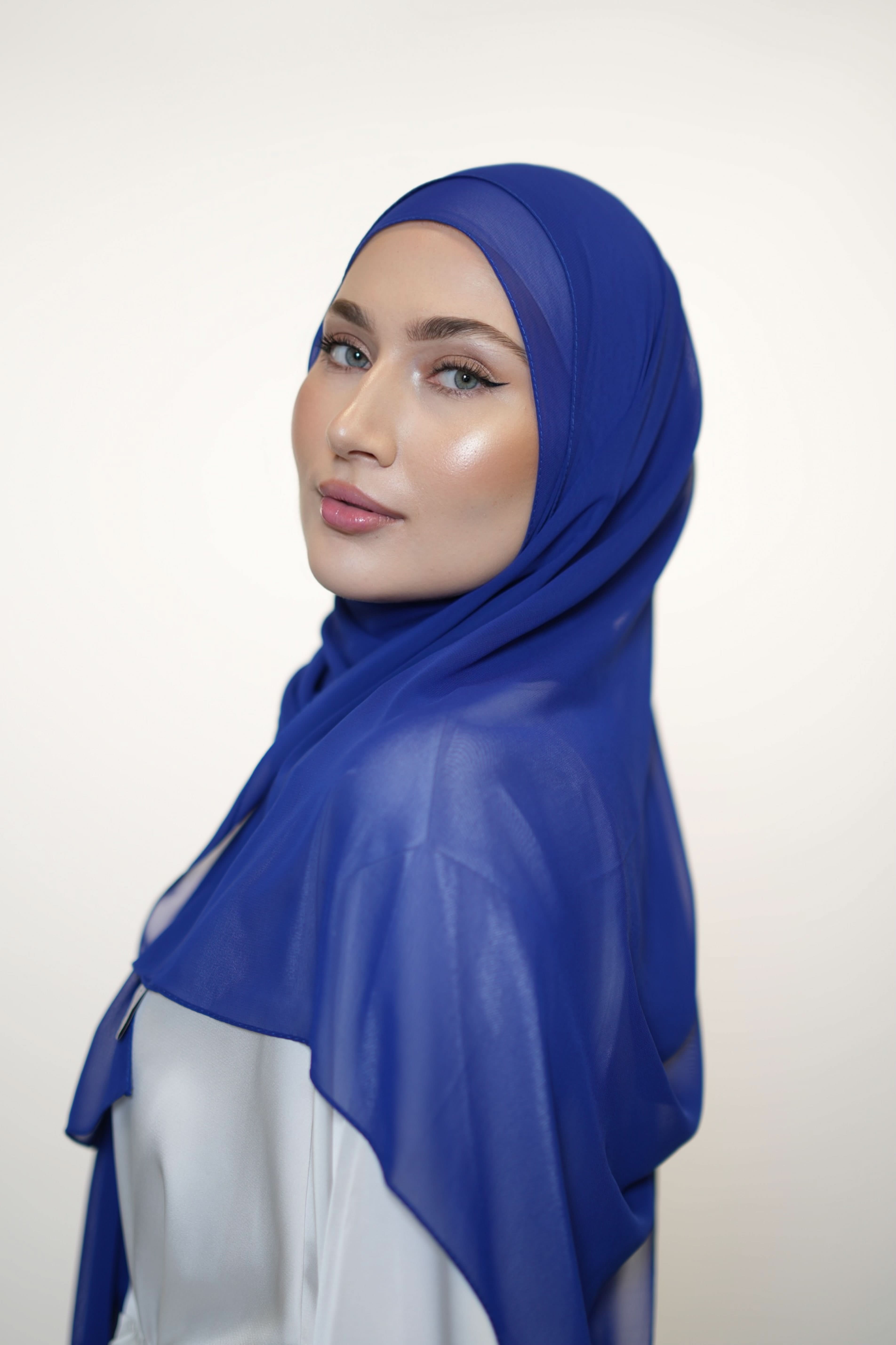 Chiffon - blue - Losyana.Shop