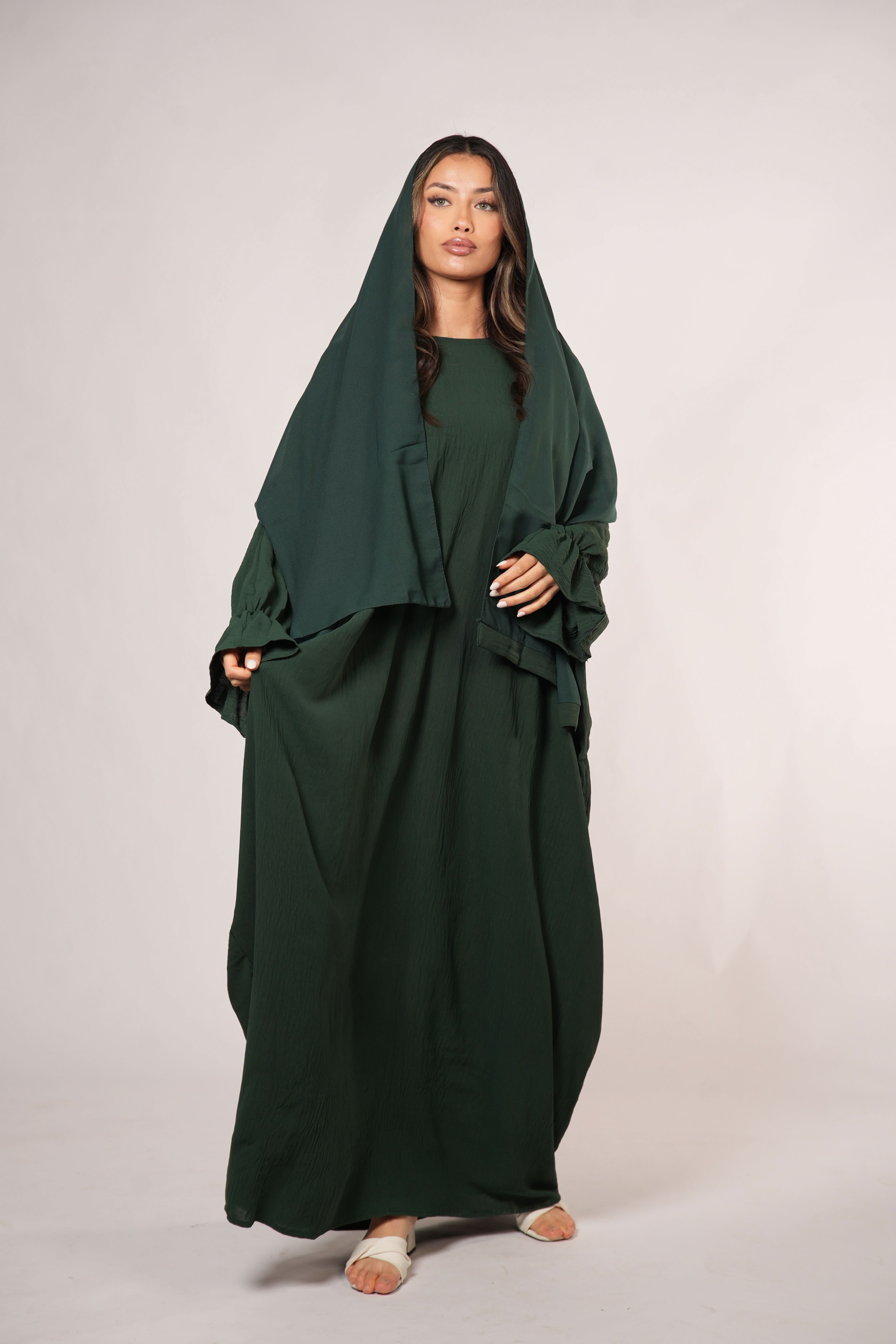 Jazz Abaya - royal green - Losyana.Shop