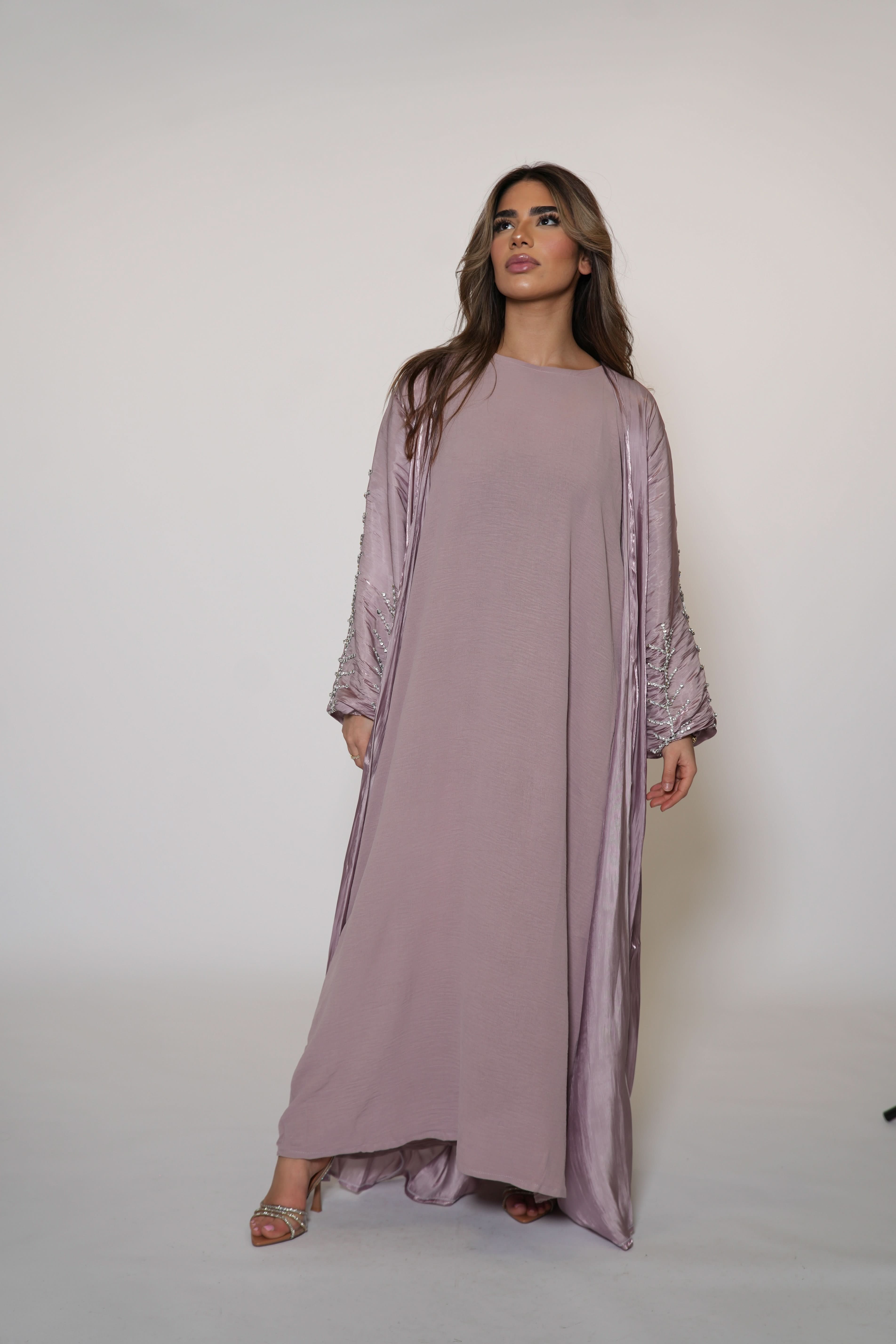Pearl Abaya - tulip - Losyana.Shop