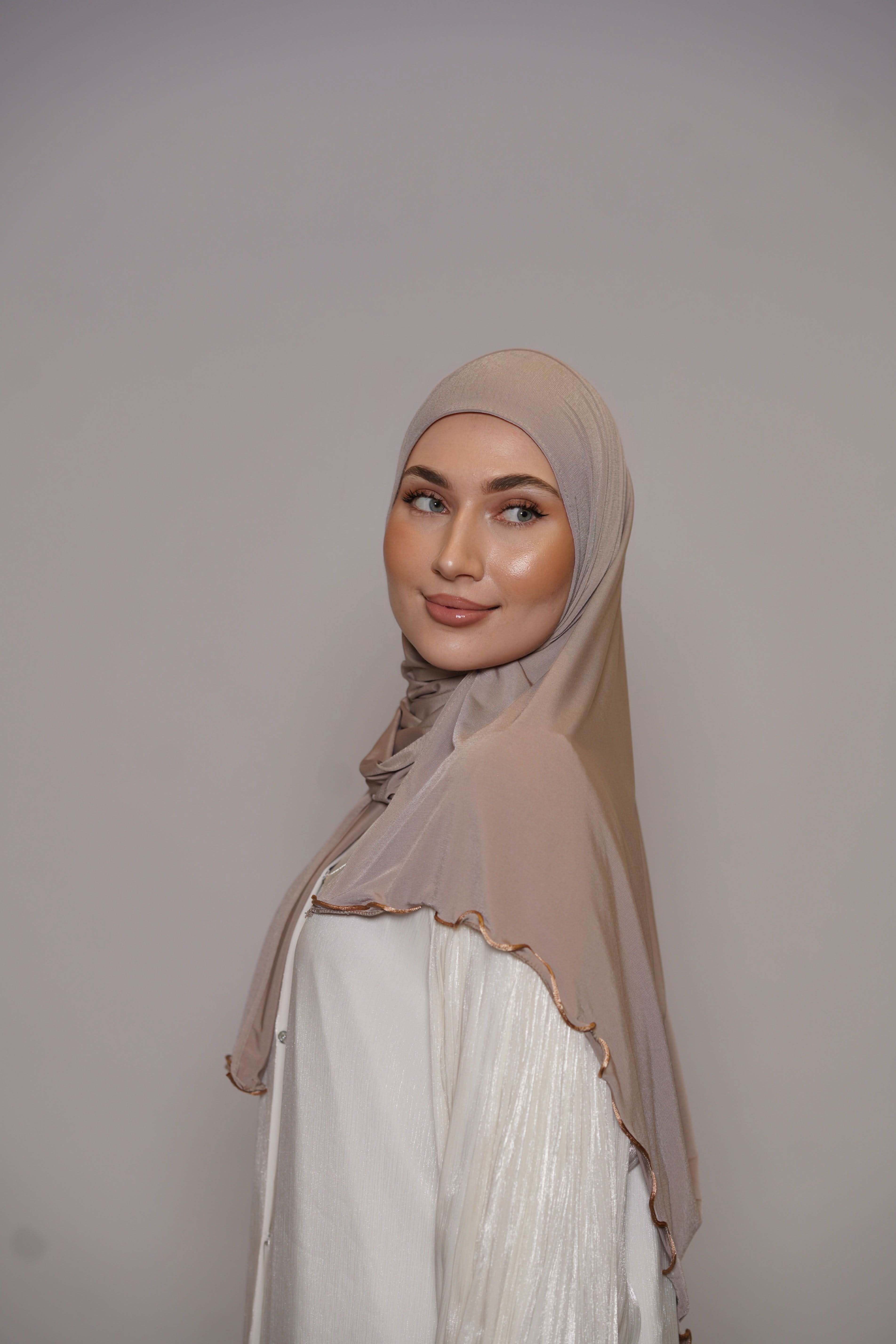 Premium Jersey Line - dark beige - Losyana.Shop