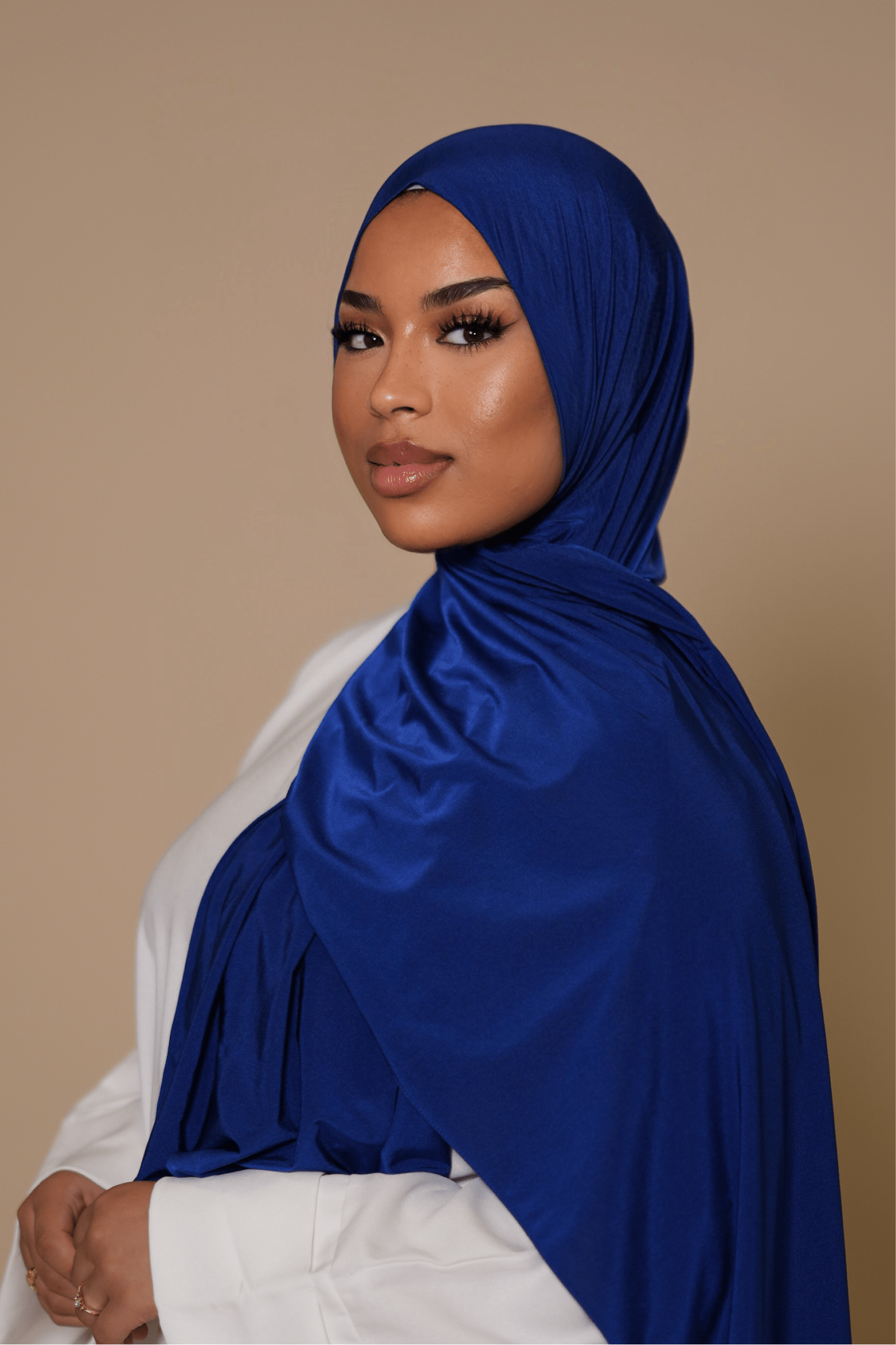 Satin Premium Jersey - royal blue - Losyana.Shop
