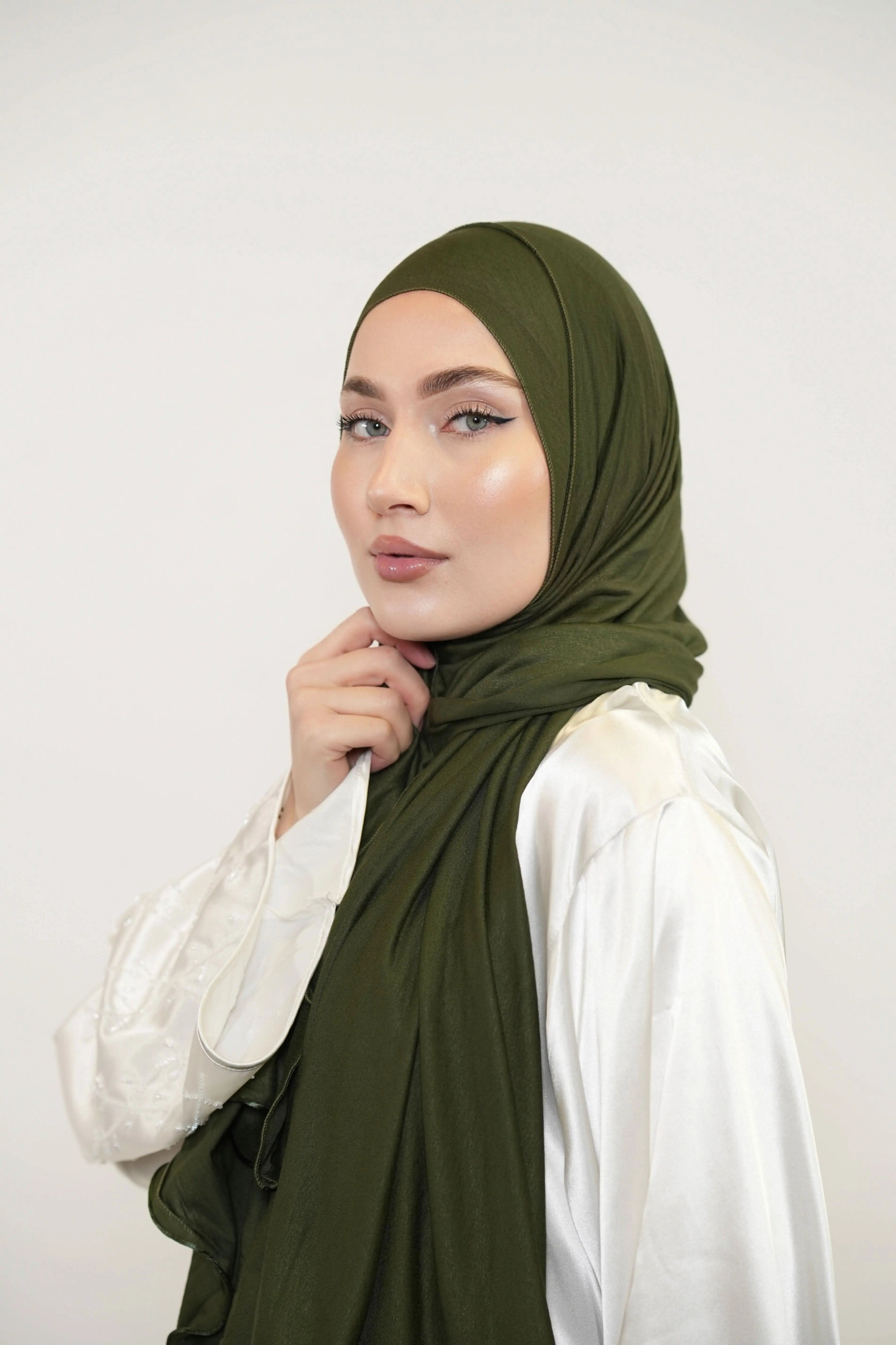 Jersey Line - Olive - Losyana.Shop