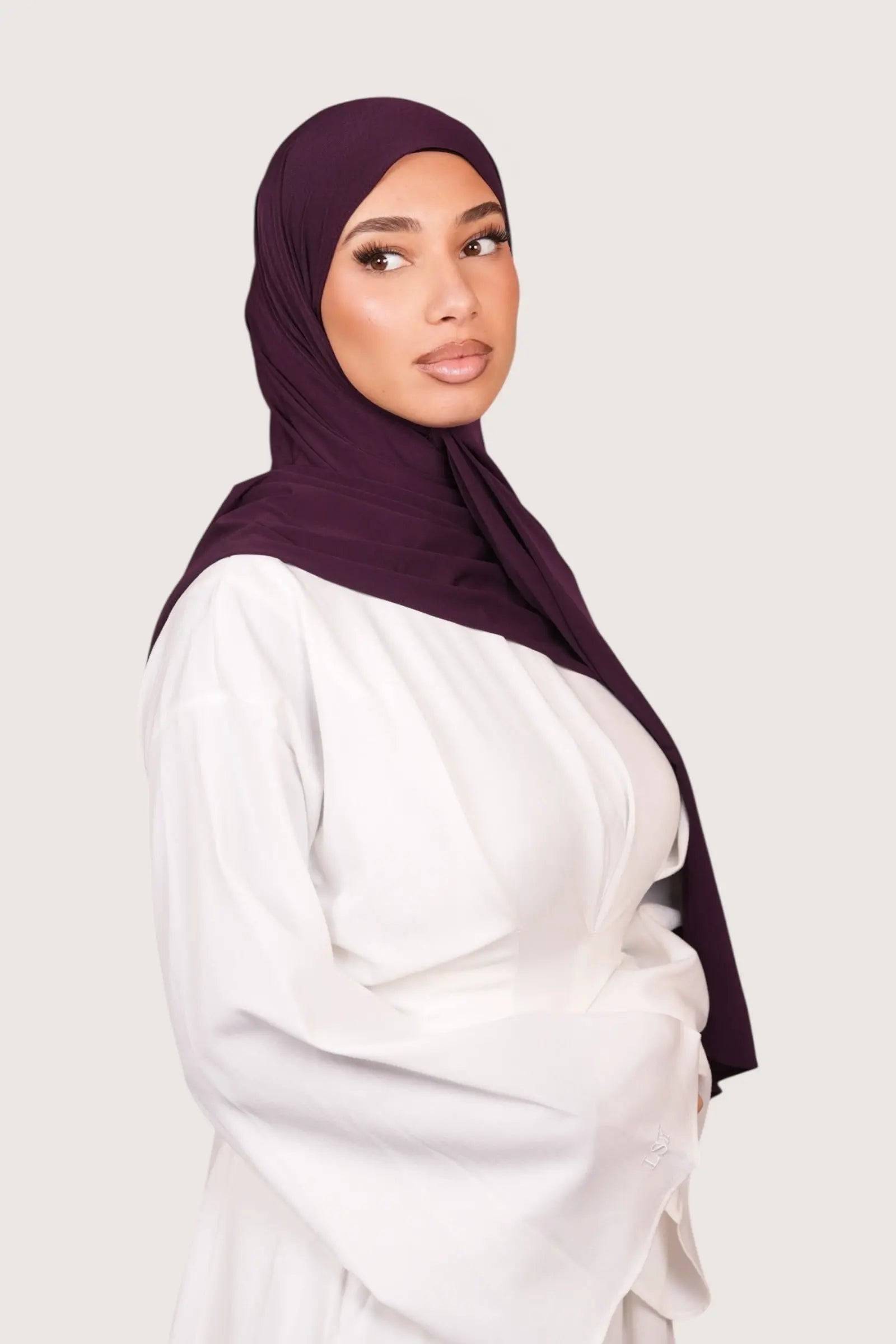 Premium Jersey - eggplant - Losyana.Shop
