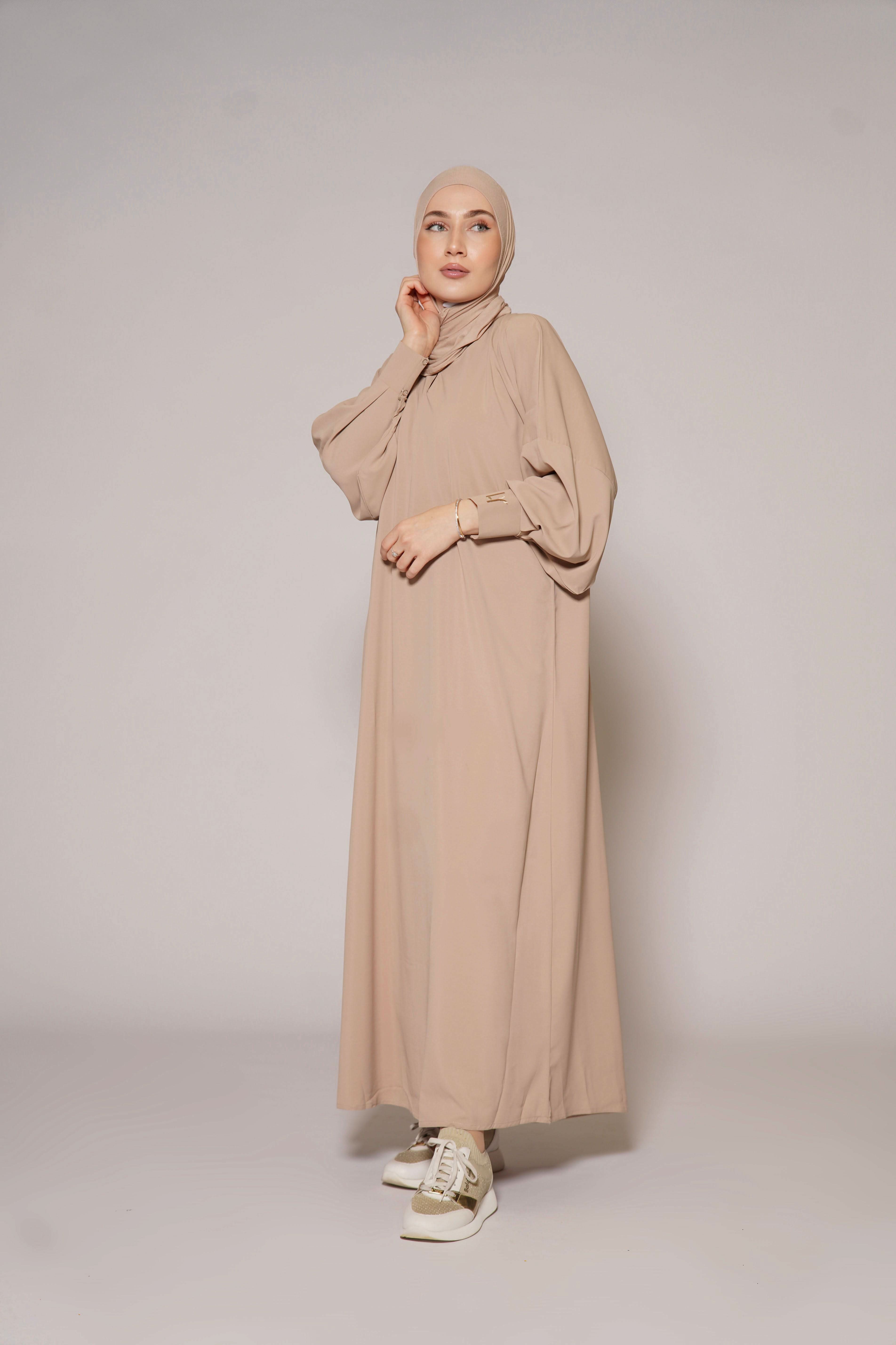 LY Abaya - beige - Losyana.Shop