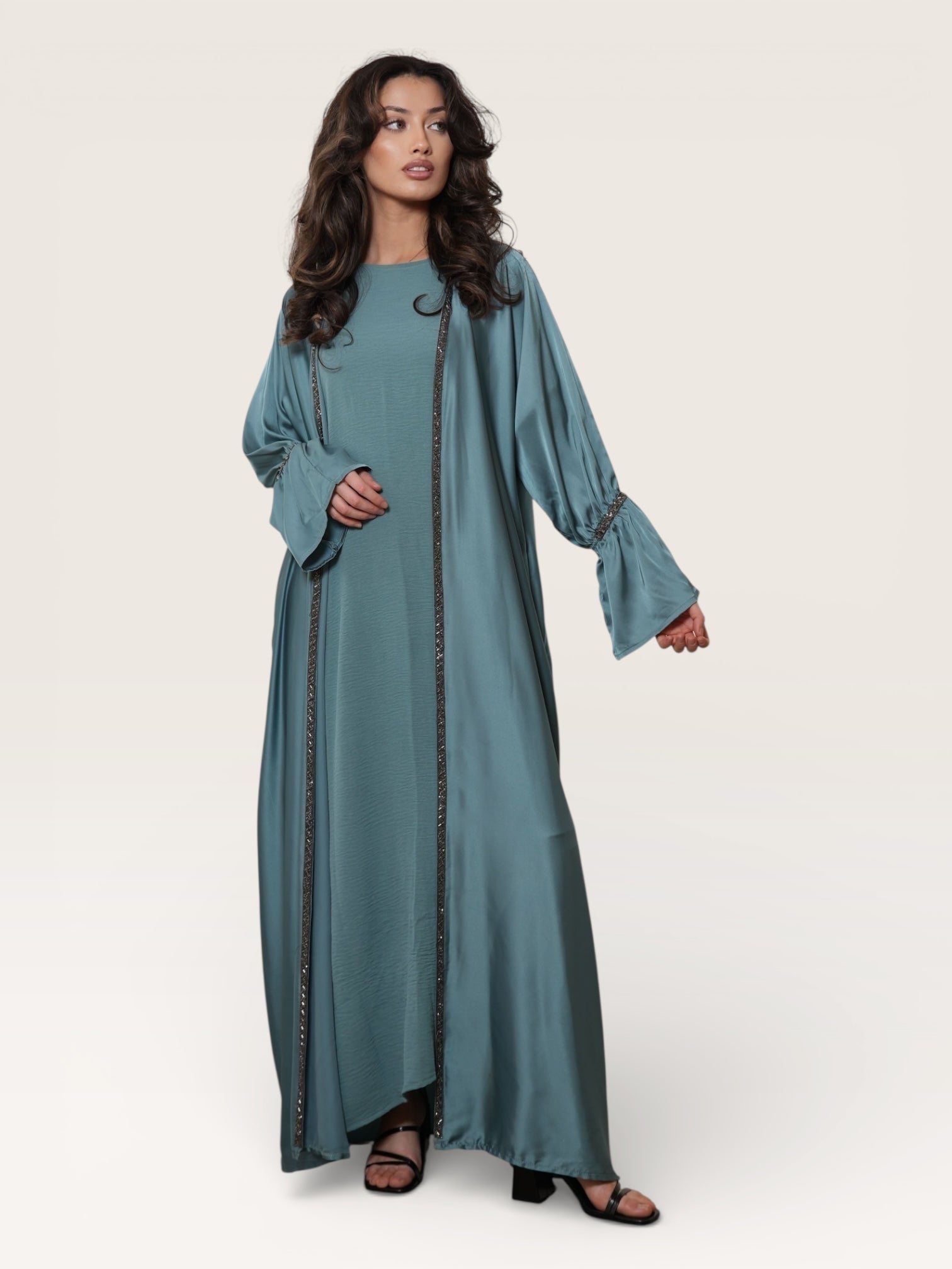 Satin Set - sky blue - Losyana.Shop