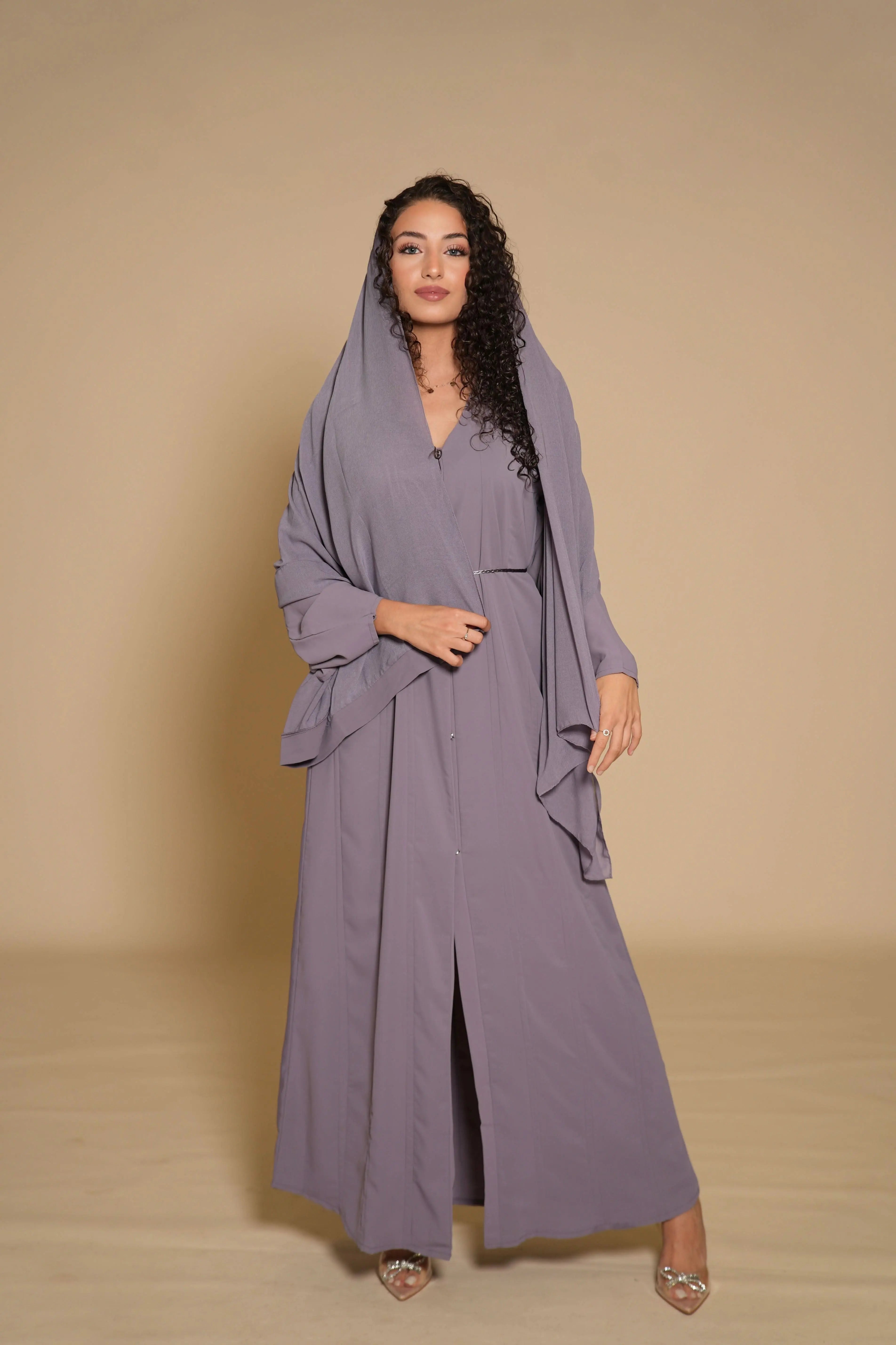 Abaya/Kimono - lavendel - Losyana.Shop