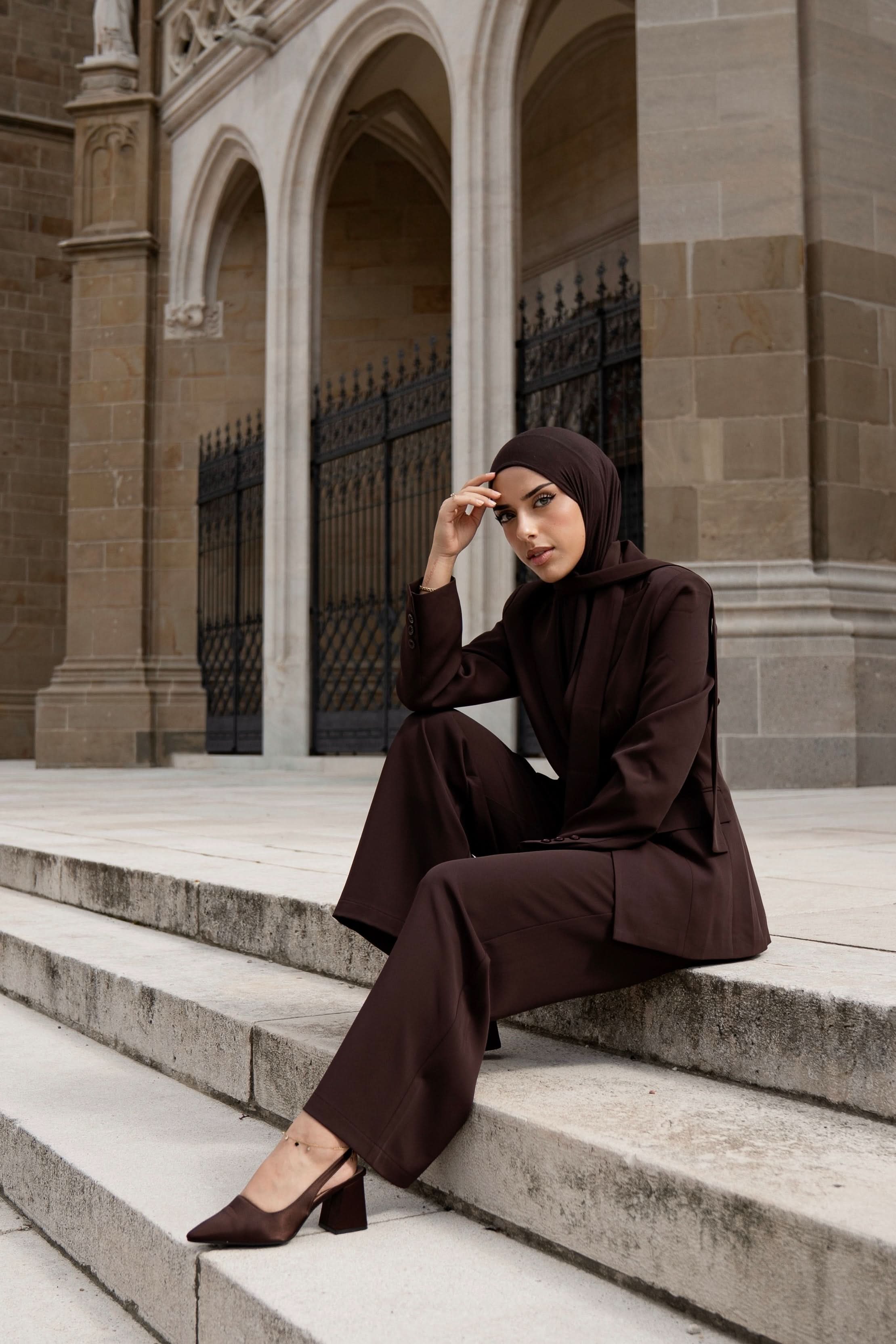 the palais blazer - espresso - Losyana.Shop