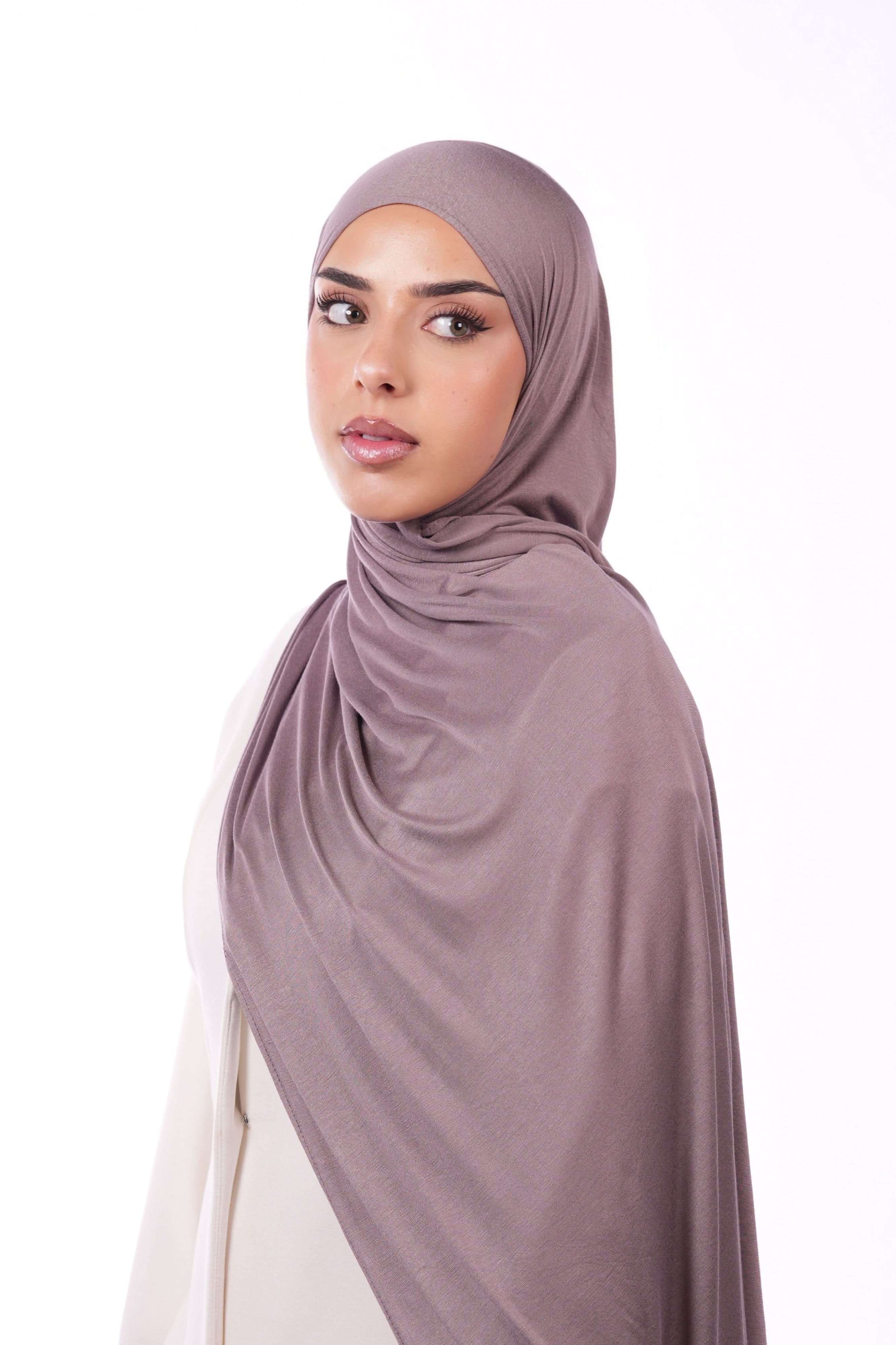 Bamboo Jersey - lavender grey Losyana.Shop