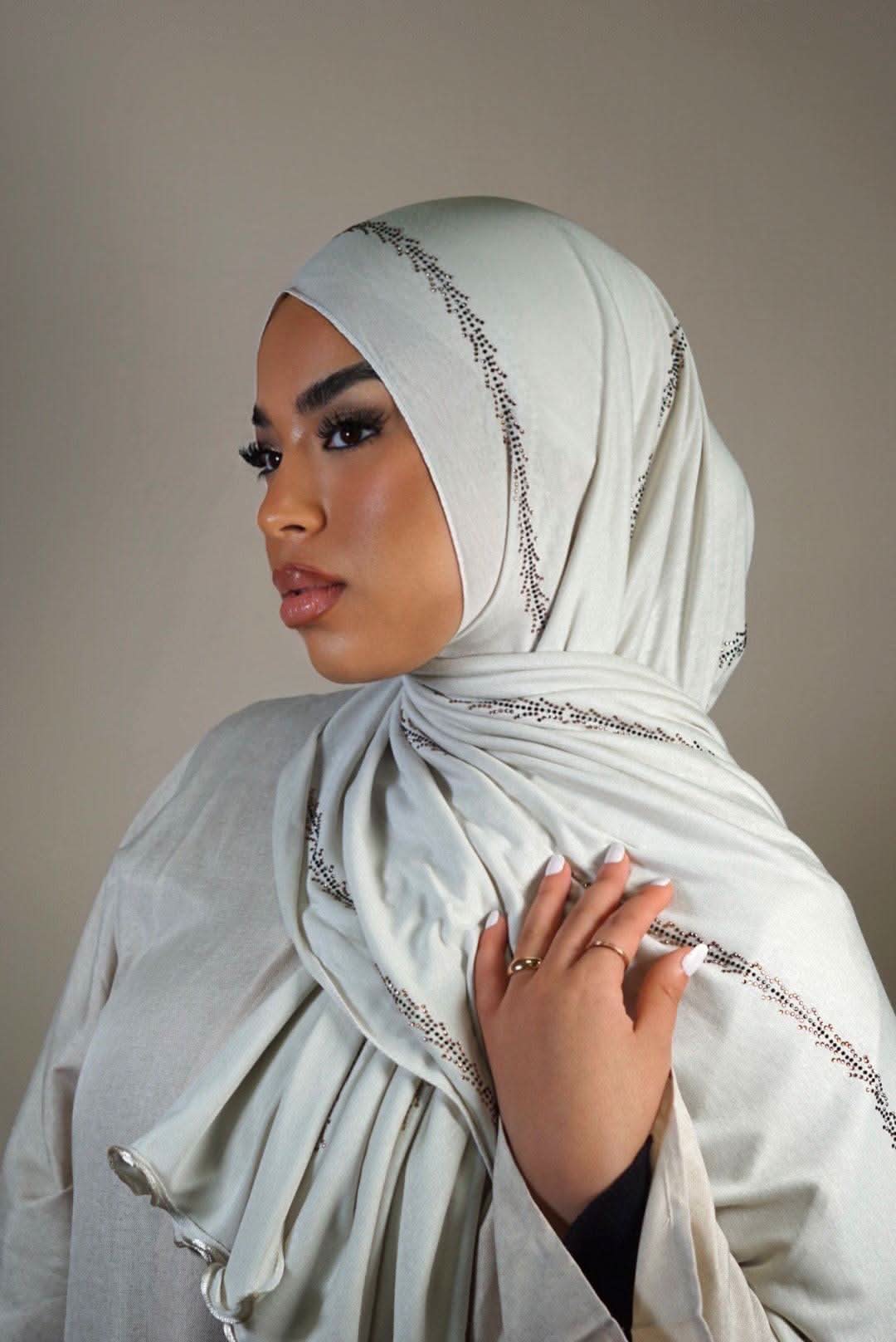 Diamond jersey 1 - ashy beige - Losyana.Shop