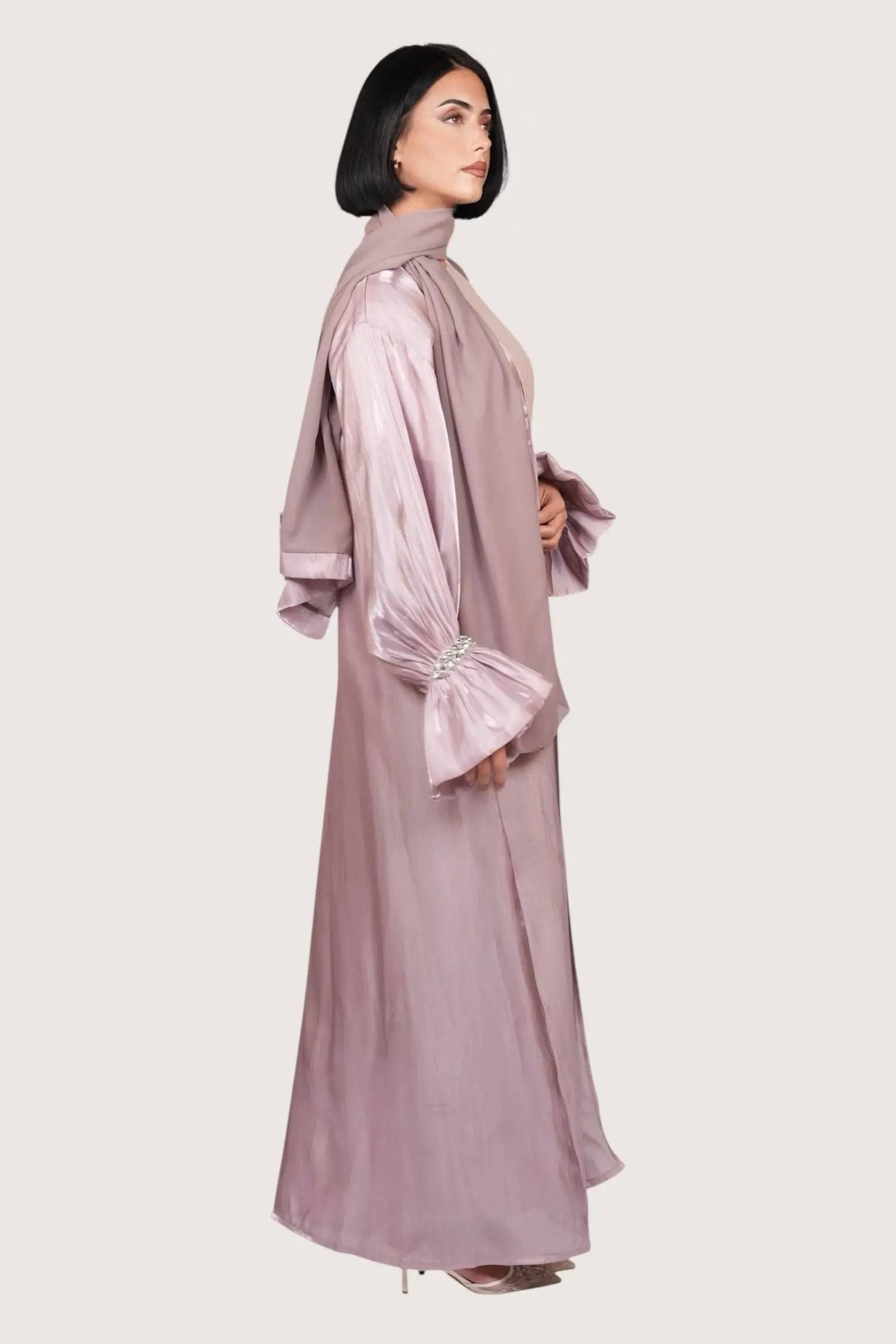 Emirate Abaya - rose Losyana.Shop
