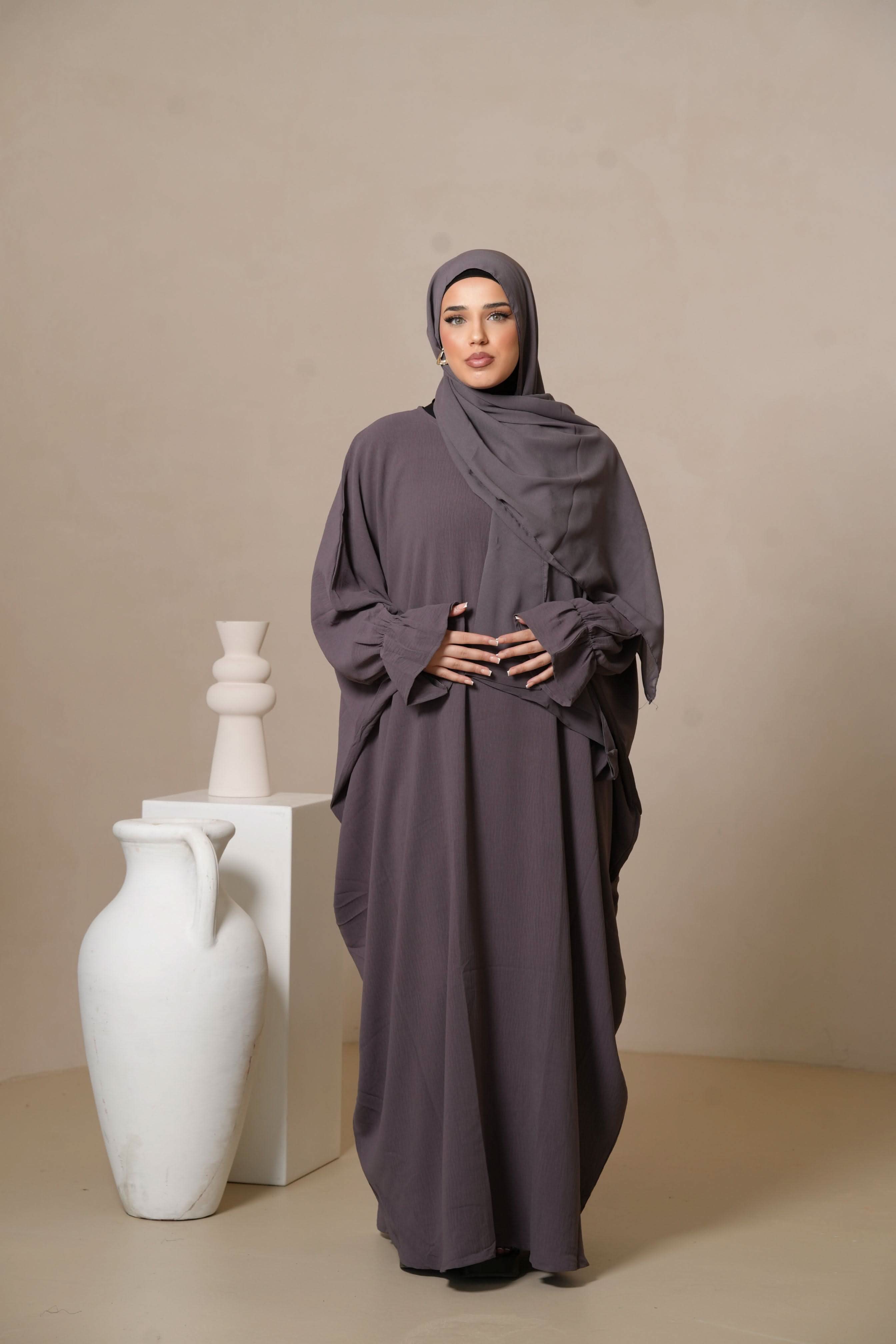 Jazz Abaya - mocca - Losyana.Shop