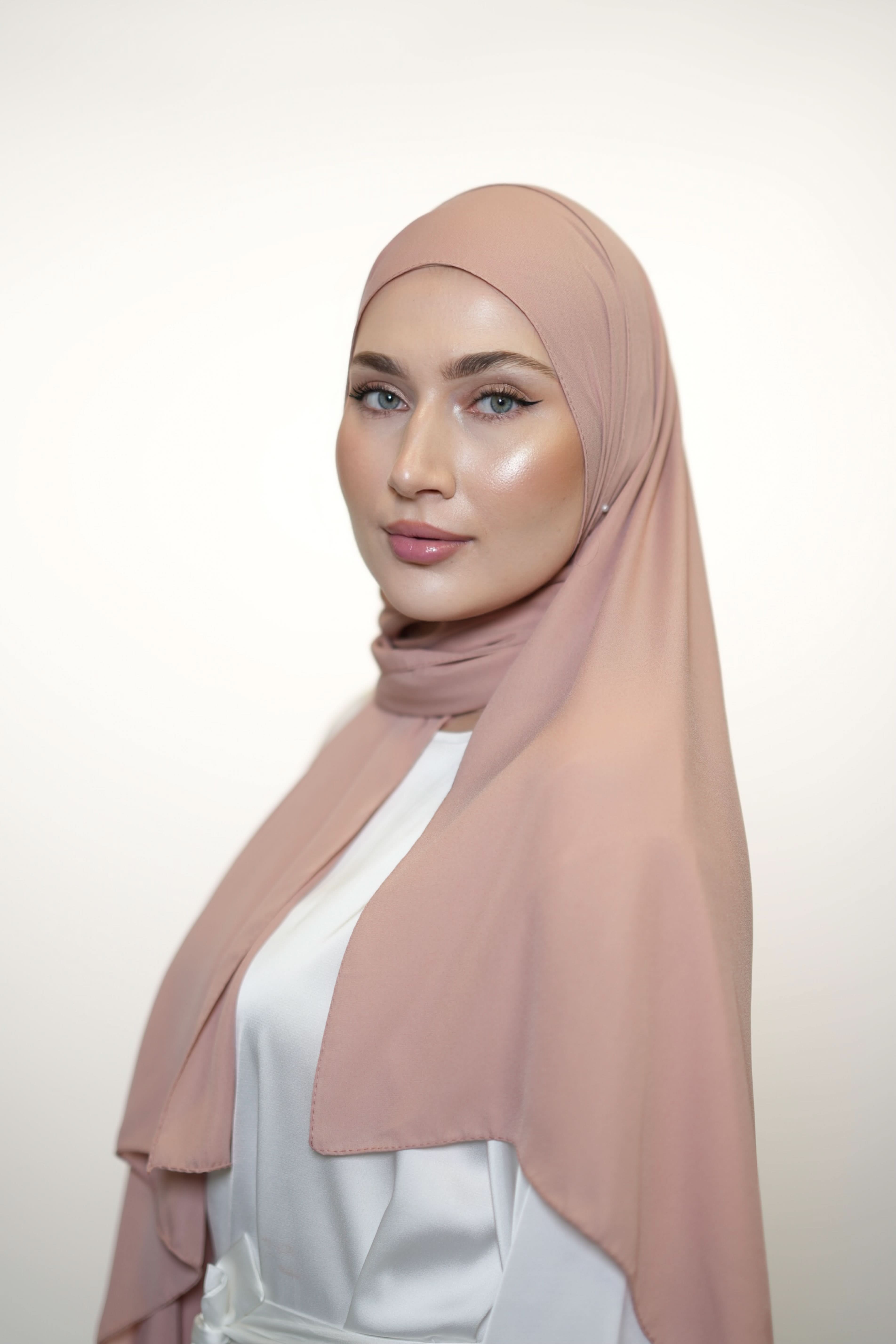 Crepe - dusty rose - Losyana.Shop