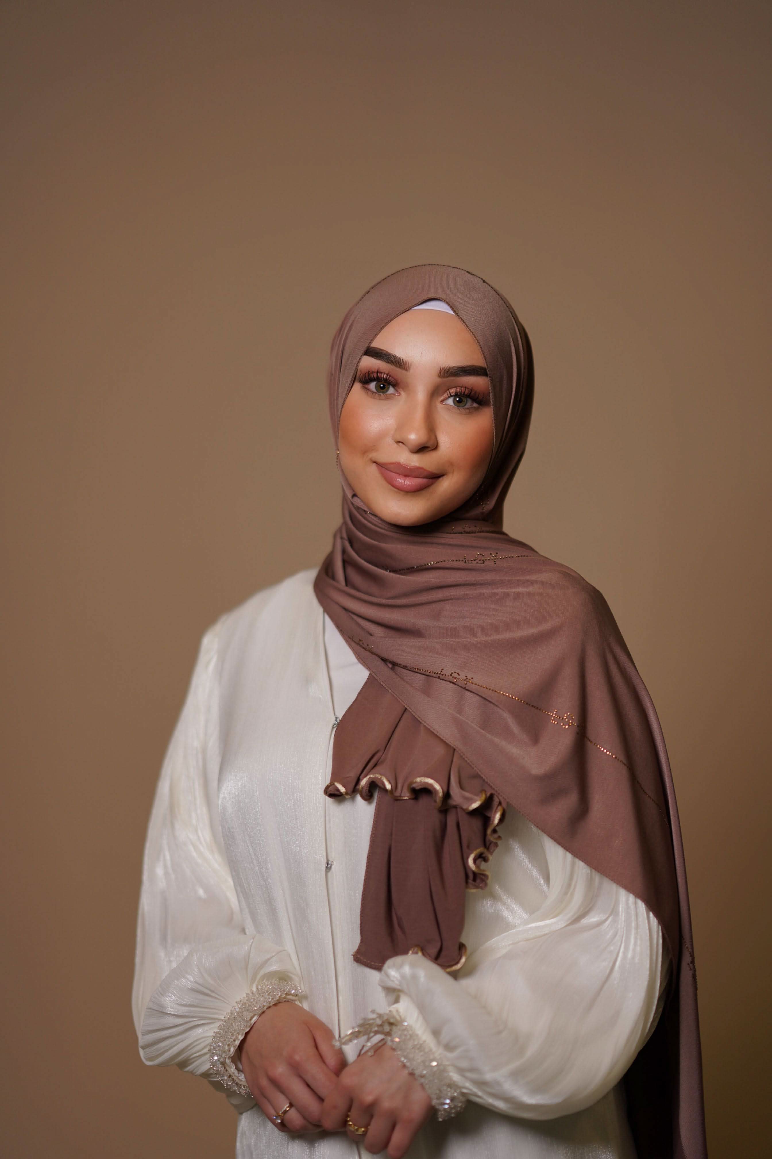 LSY Diamond Premium Jersey - nude brown - Losyana.Shop