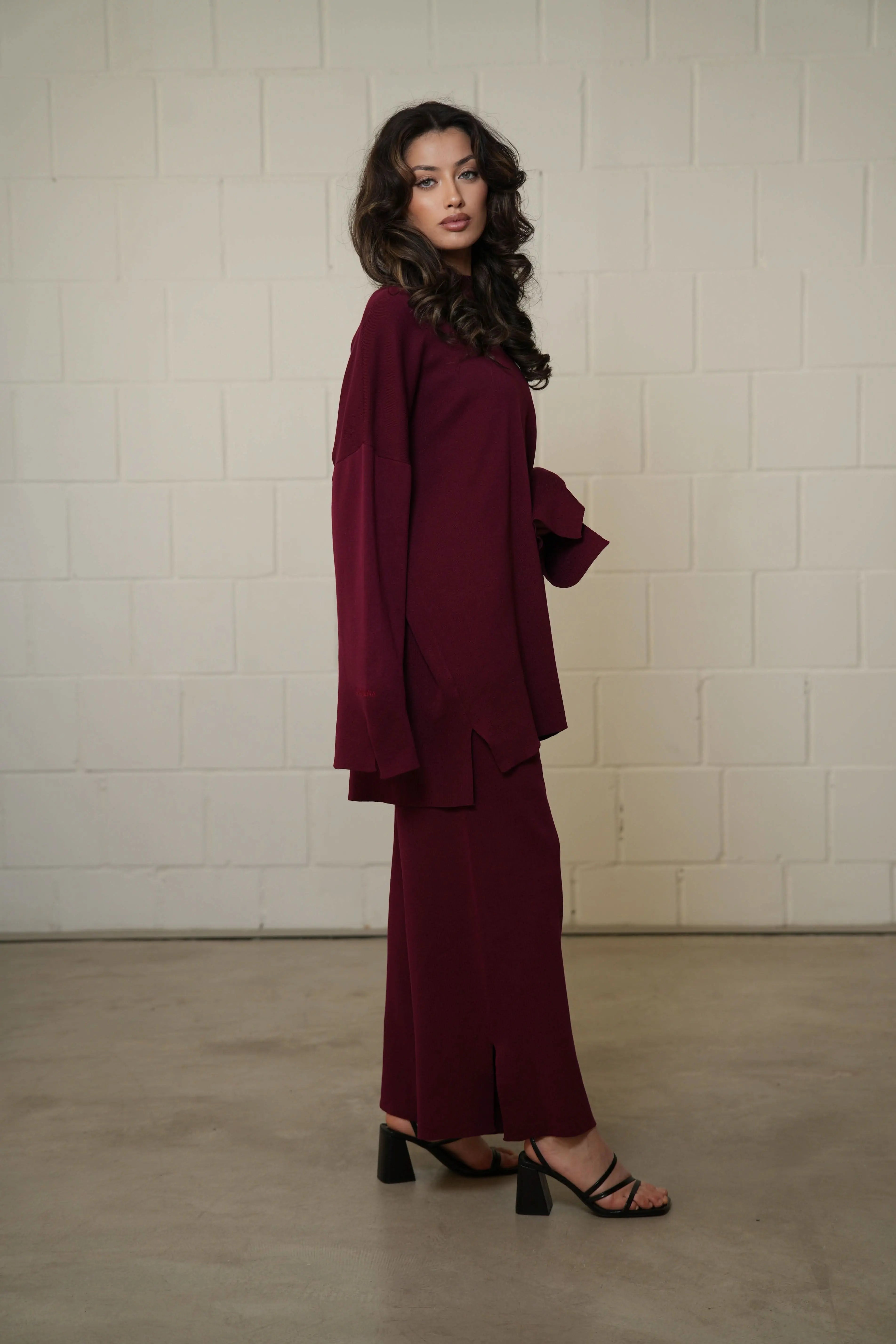 Signature Cotton Set - Bordeaux - Losyana.Shop